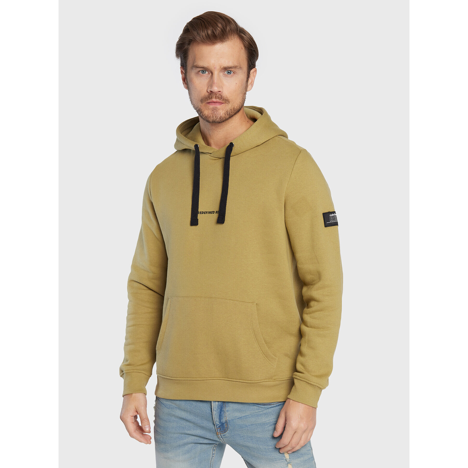Redefined Rebel Суитшърт Alfred 193062 Зелен Regular Fit - Pepit.bg