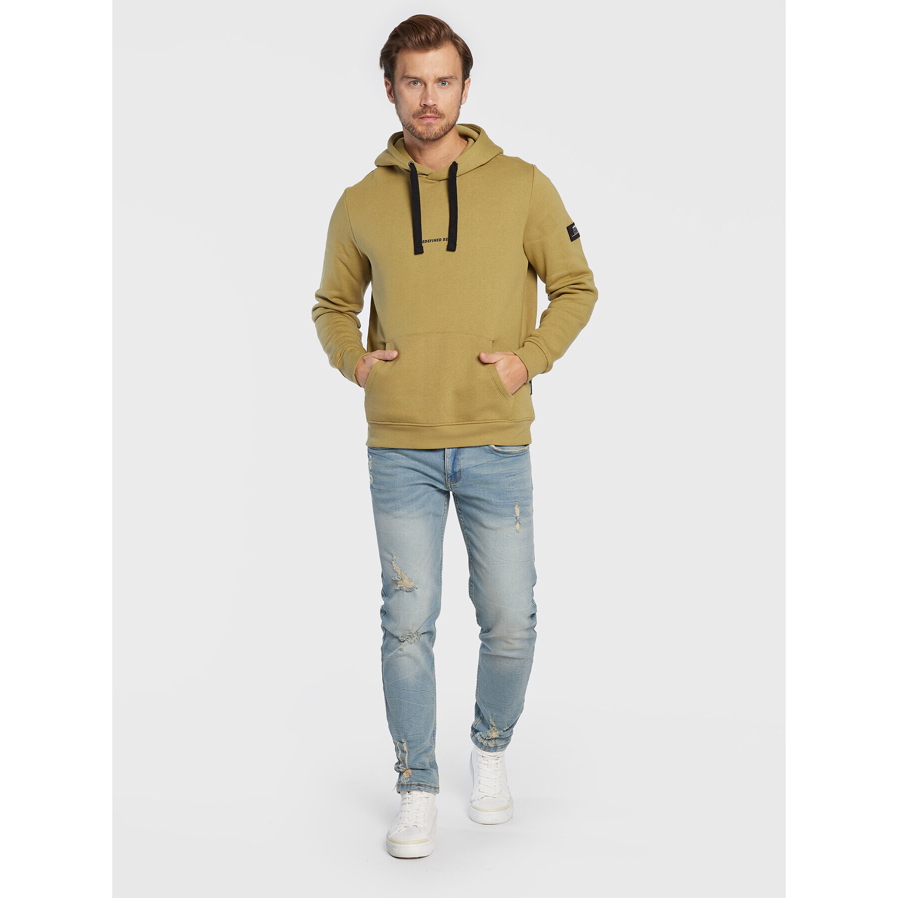 Redefined Rebel Суитшърт Alfred 193062 Зелен Regular Fit - Pepit.bg