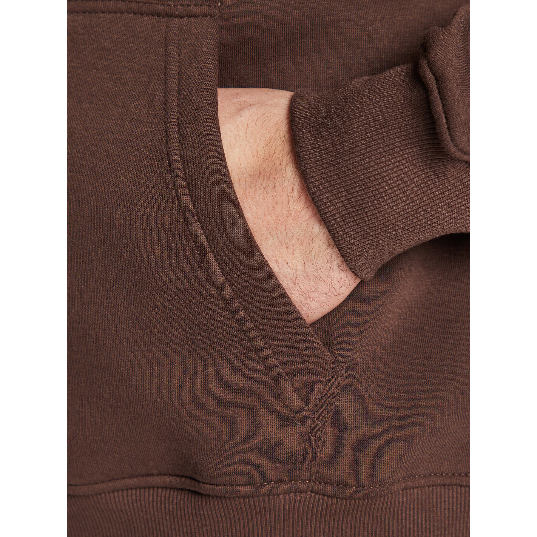 Redefined Rebel Суитшърт Clay 213212 Кафяв Regular Fit - Pepit.bg