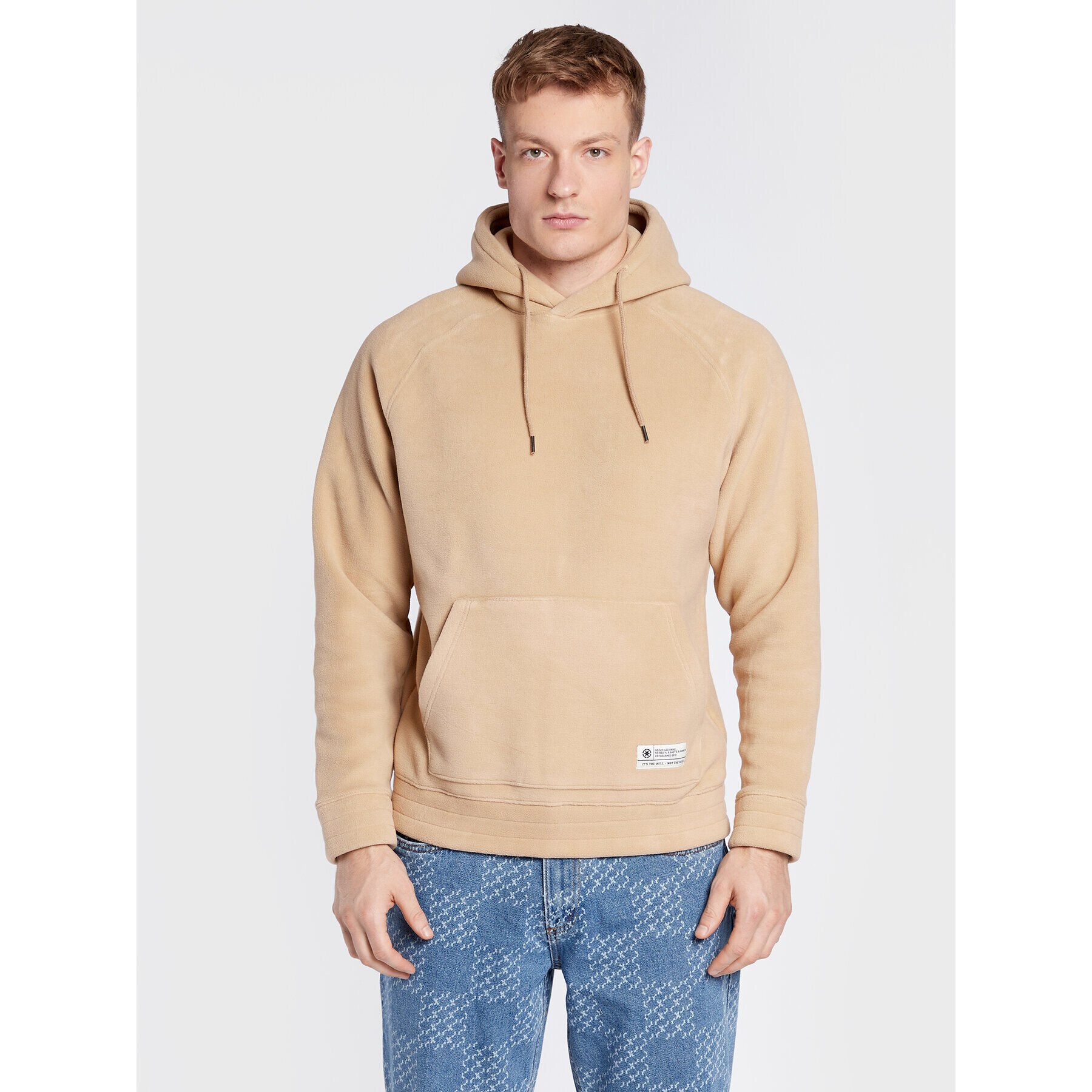 Redefined Rebel Суитшърт Conrad 213174 Бежов Regular Fit - Pepit.bg