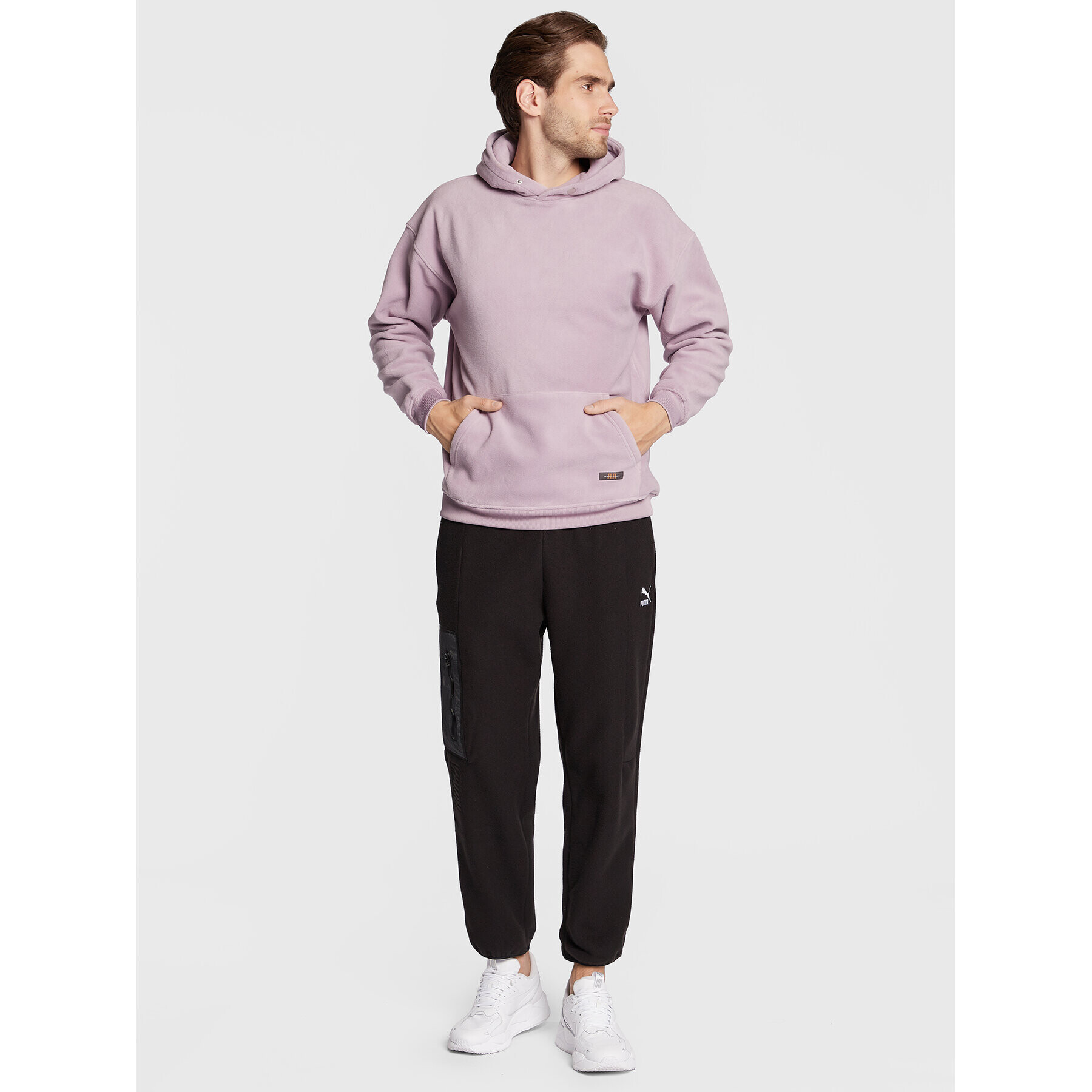 Redefined Rebel Суитшърт Jagger 213181 Виолетов Loose Fit - Pepit.bg