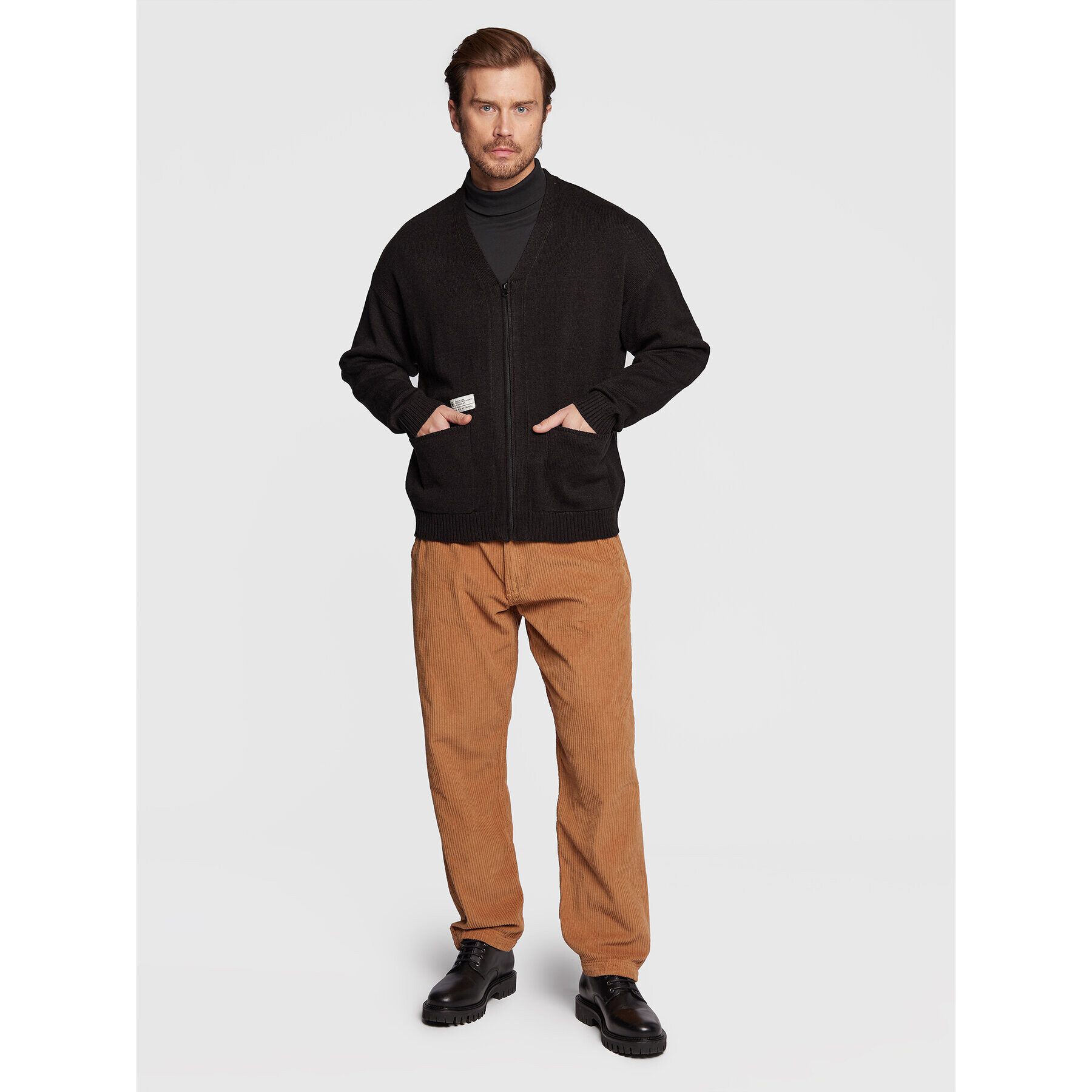 Redefined Rebel Текстилни панталони Malik 216210 Кафяв Regular Fit - Pepit.bg