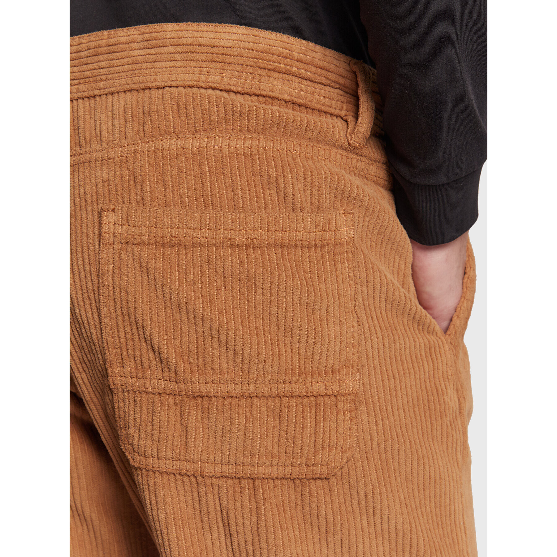 Redefined Rebel Текстилни панталони Malik 216210 Кафяв Regular Fit - Pepit.bg