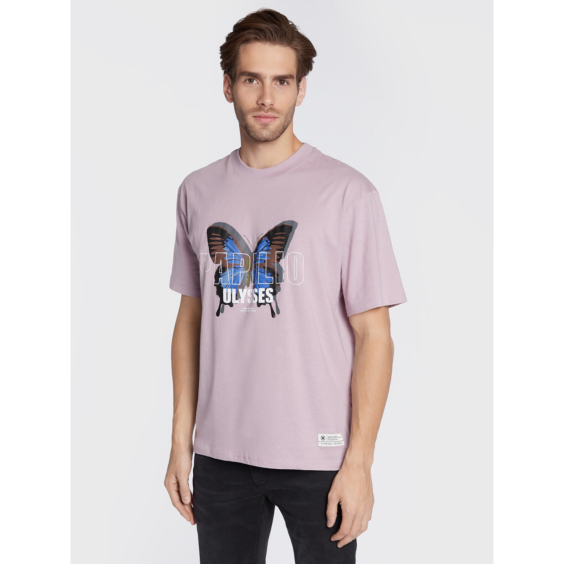 Redefined Rebel Тишърт Christian 211129 Розов Regular Fit - Pepit.bg