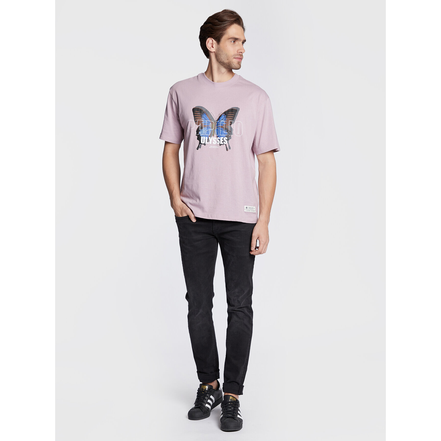 Redefined Rebel Тишърт Christian 211129 Розов Regular Fit - Pepit.bg