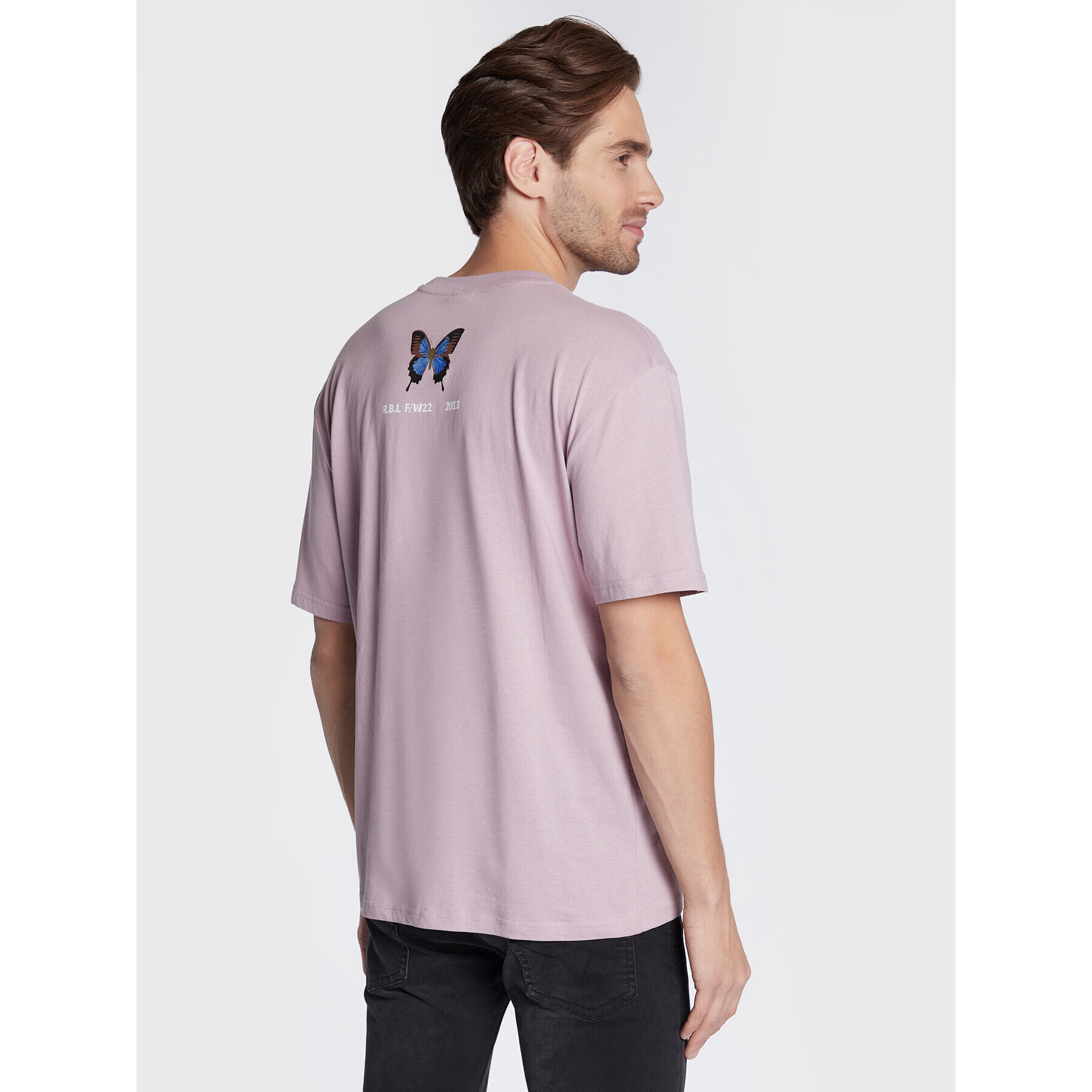 Redefined Rebel Тишърт Christian 211129 Розов Regular Fit - Pepit.bg