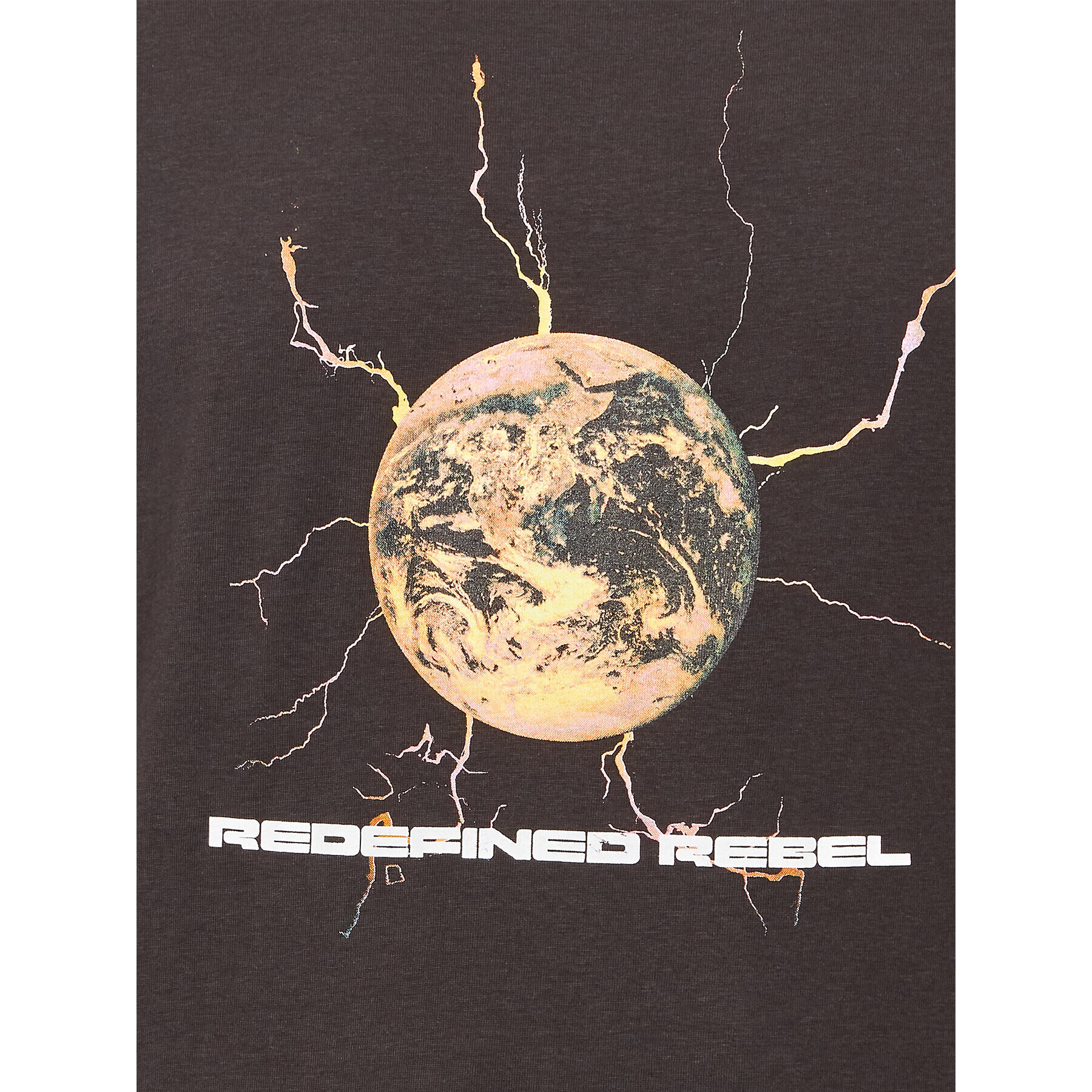 Redefined Rebel Тишърт Harlan 221104 Сив Regular Fit - Pepit.bg