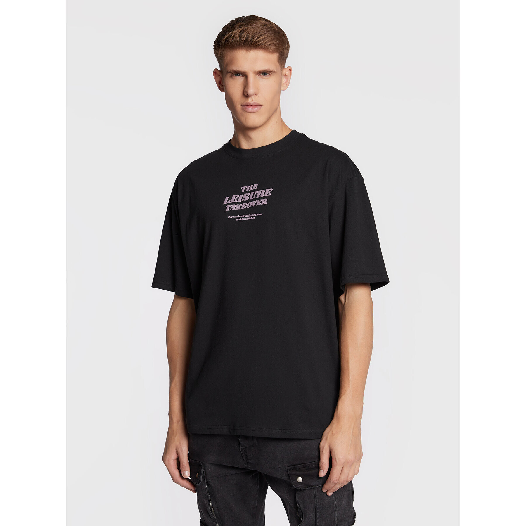 Redefined Rebel Тишърт Jesper 211127 Черен Regular Fit - Pepit.bg
