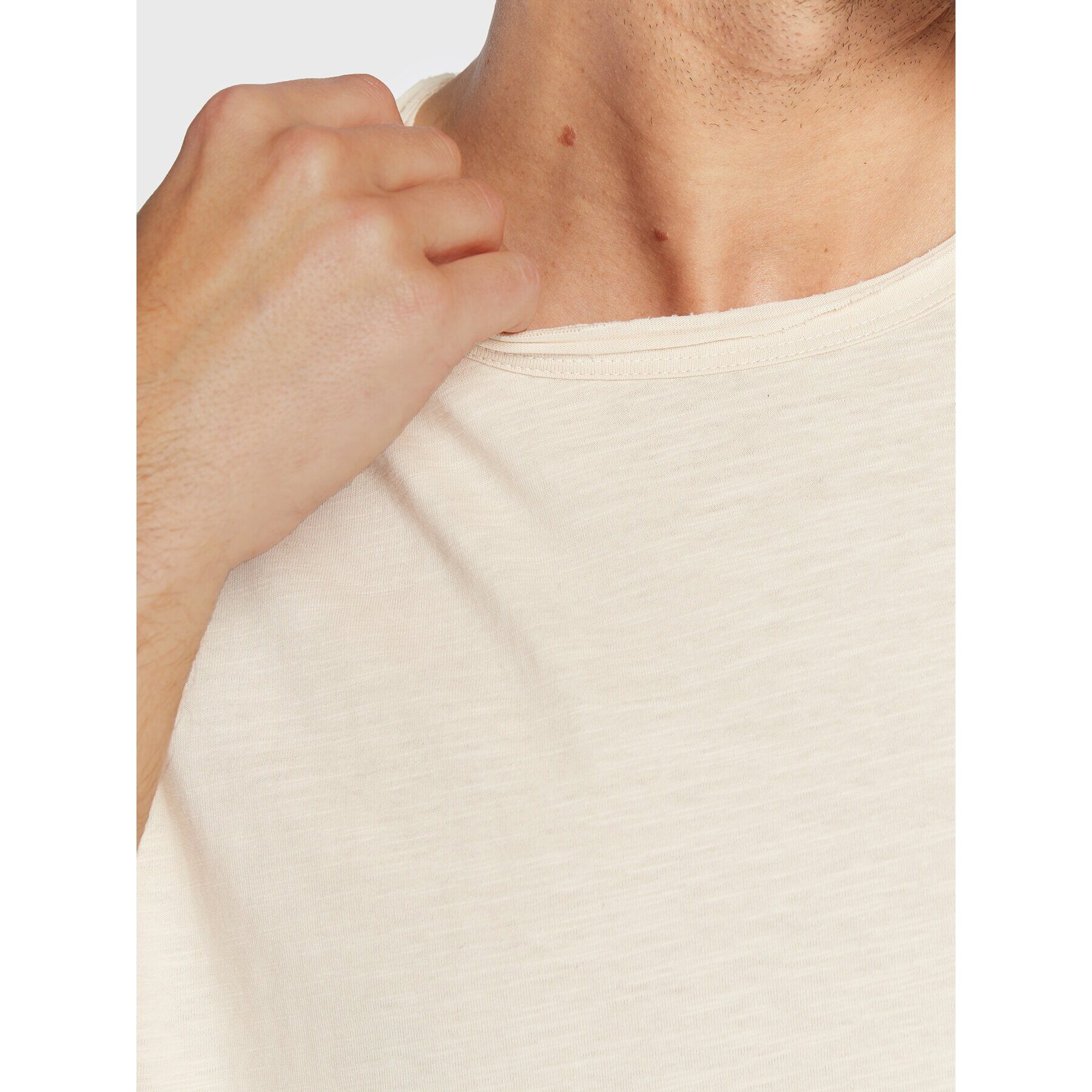 Redefined Rebel Тишърт Kas 181066 Бежов Regular Fit - Pepit.bg