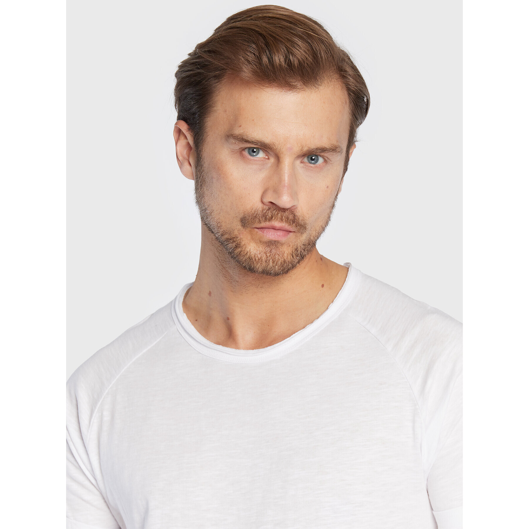 Redefined Rebel Тишърт Kas 181066 Бял Regular Fit - Pepit.bg