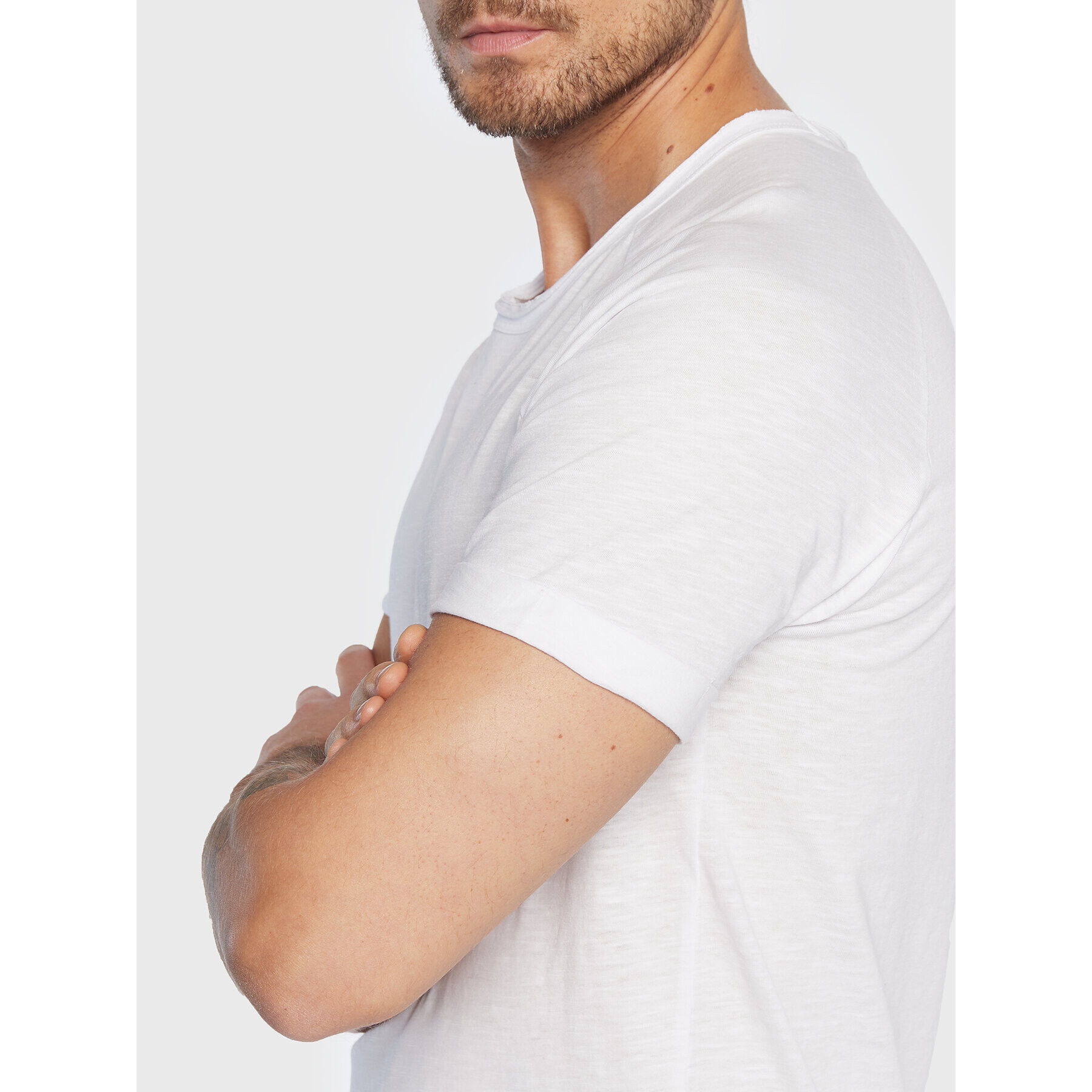 Redefined Rebel Тишърт Kas 181066 Бял Regular Fit - Pepit.bg