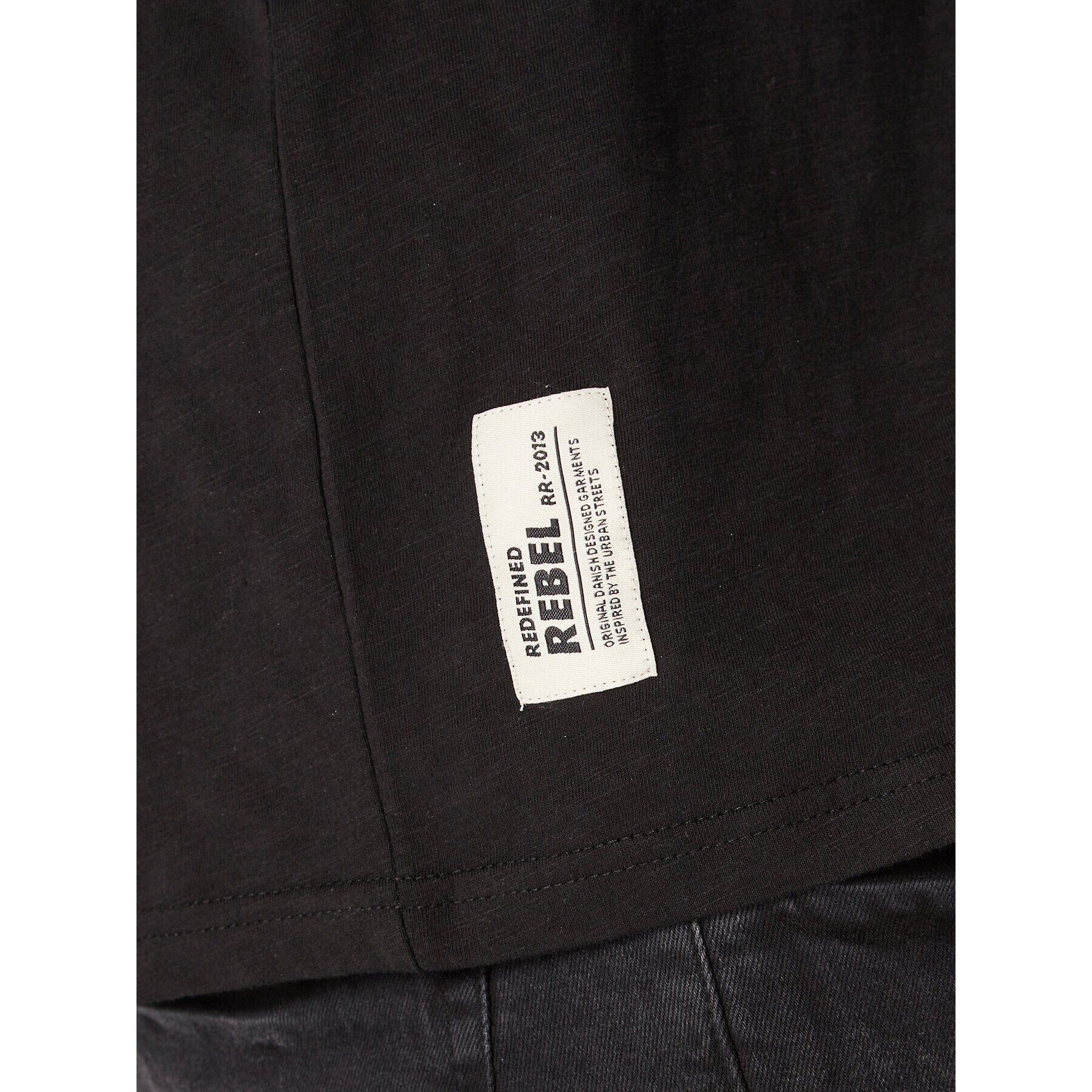 Redefined Rebel Тишърт Marcel 211158 Черен Regular Fit - Pepit.bg