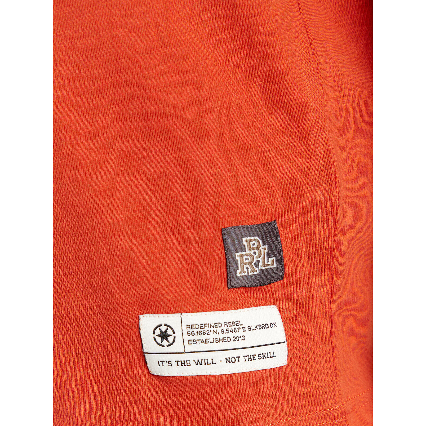Redefined Rebel Тишърт Thomas 211126 Червен Regular Fit - Pepit.bg