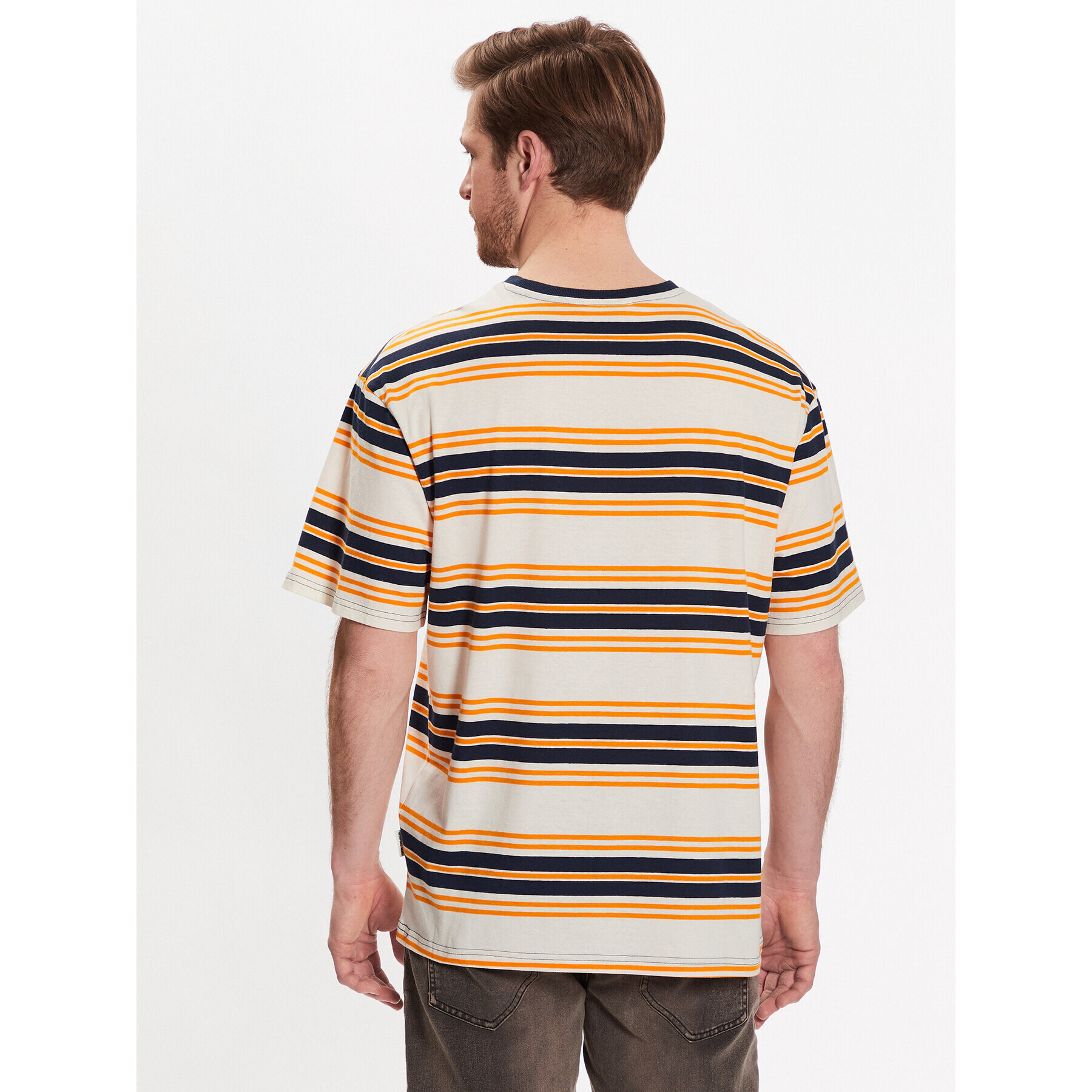 Redefined Rebel Тишърт Tucker 221064 Бежов Boxy Fit - Pepit.bg