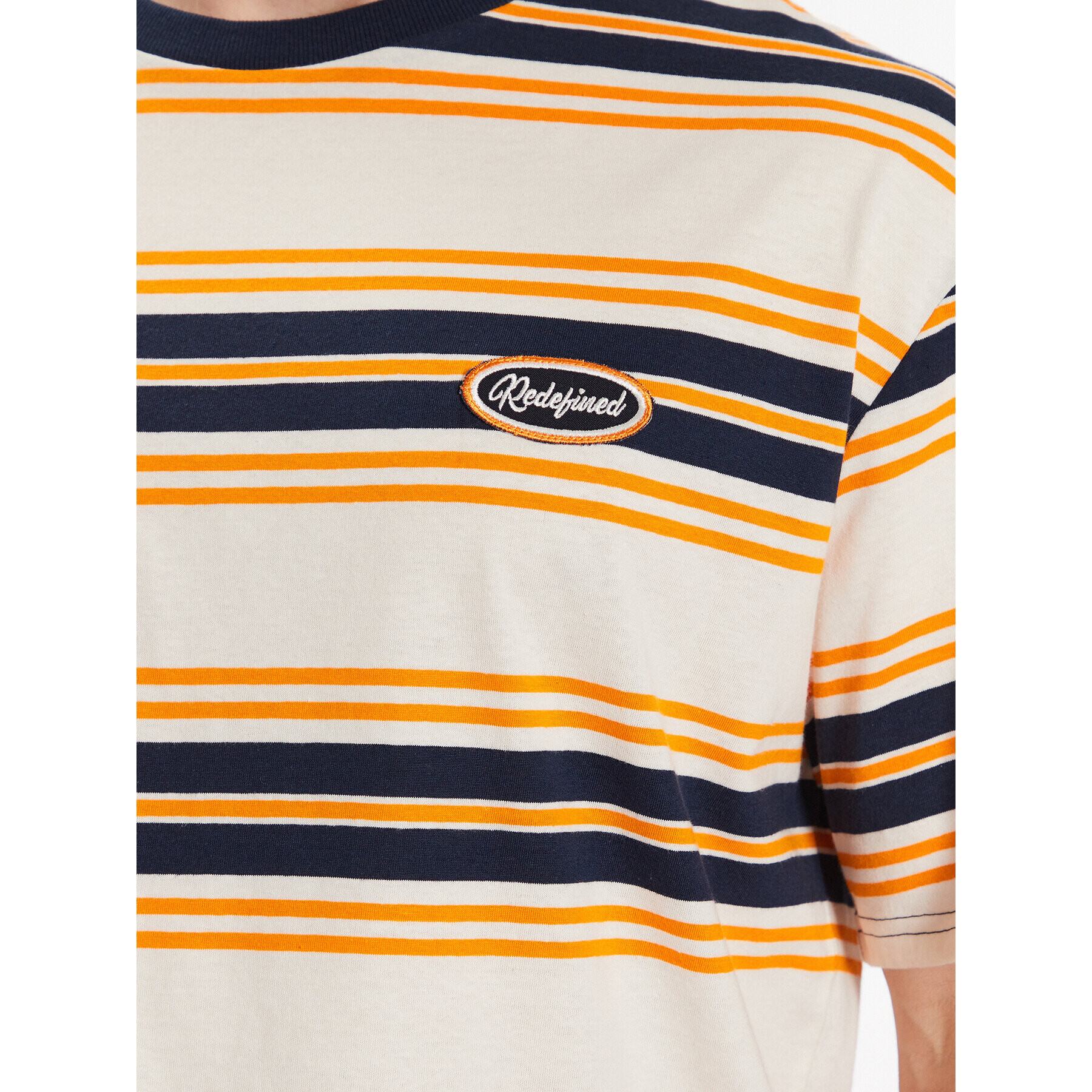 Redefined Rebel Тишърт Tucker 221064 Бежов Boxy Fit - Pepit.bg