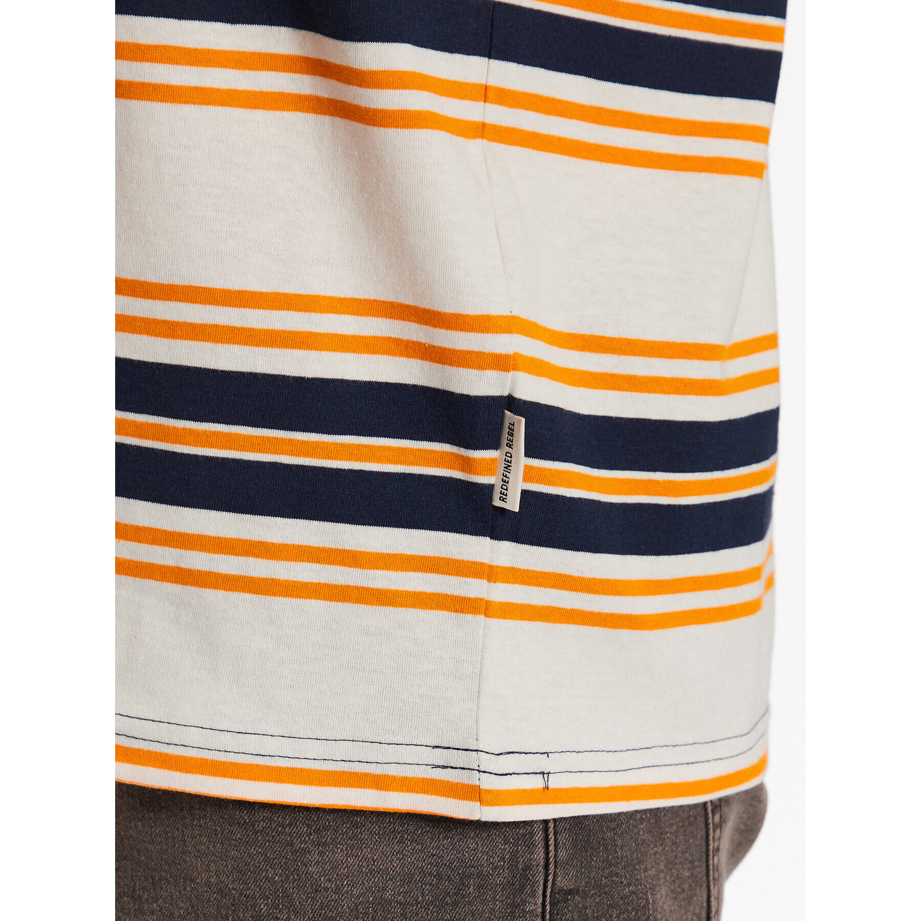 Redefined Rebel Тишърт Tucker 221064 Бежов Boxy Fit - Pepit.bg