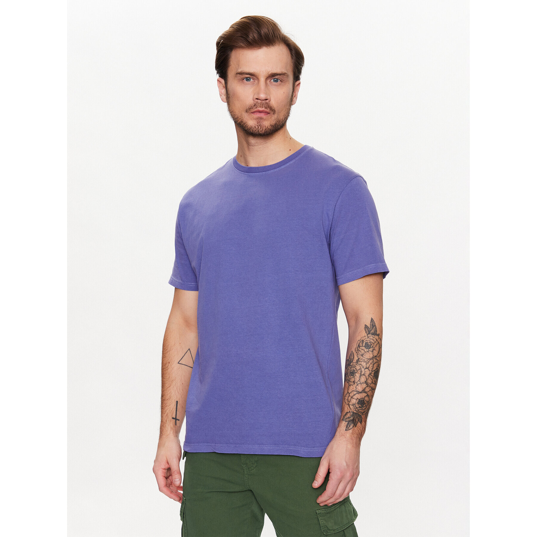 Redefined Rebel Тишърт Zack PCV221085 Виолетов Boxy Fit - Pepit.bg