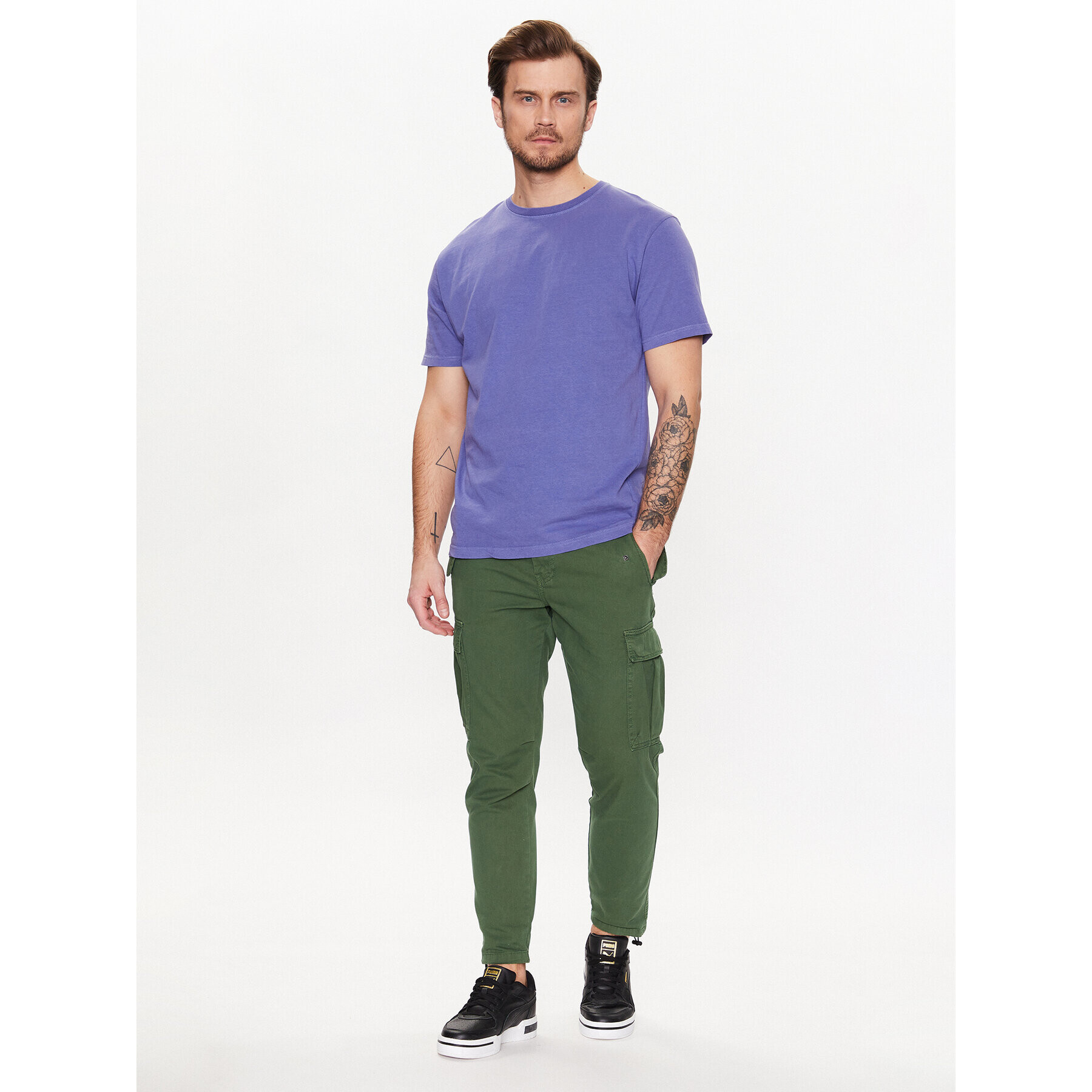 Redefined Rebel Тишърт Zack PCV221085 Виолетов Boxy Fit - Pepit.bg