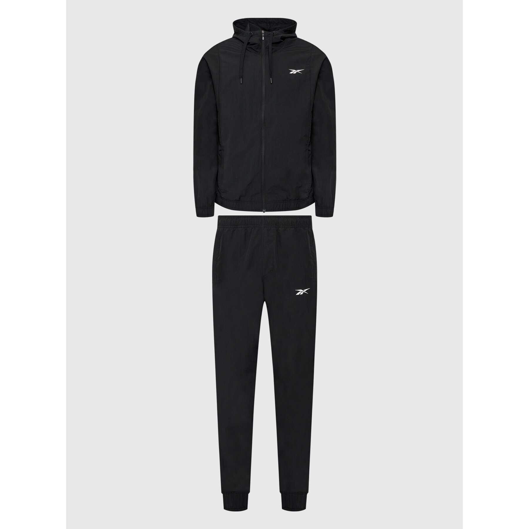 Reebok Анцуг Techstyle H49109 Черен Regular Fit - Pepit.bg