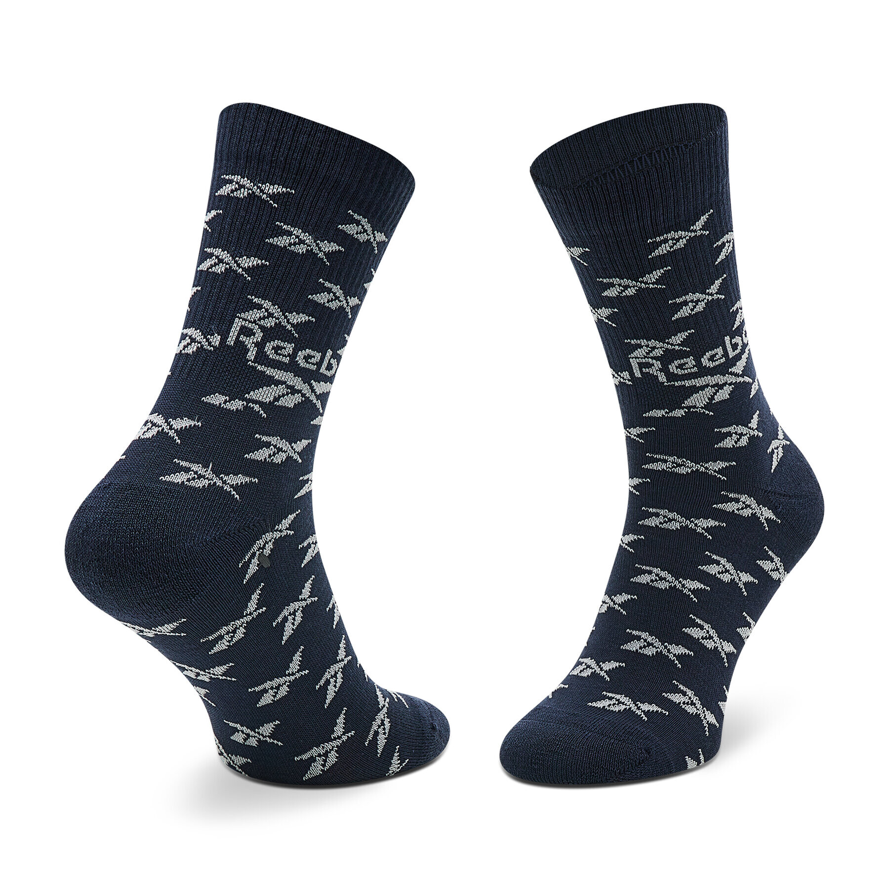 Reebok Дълги чорапи unisex Cl Fo Crew Sock 3P GN7668 Тъмносин - Pepit.bg