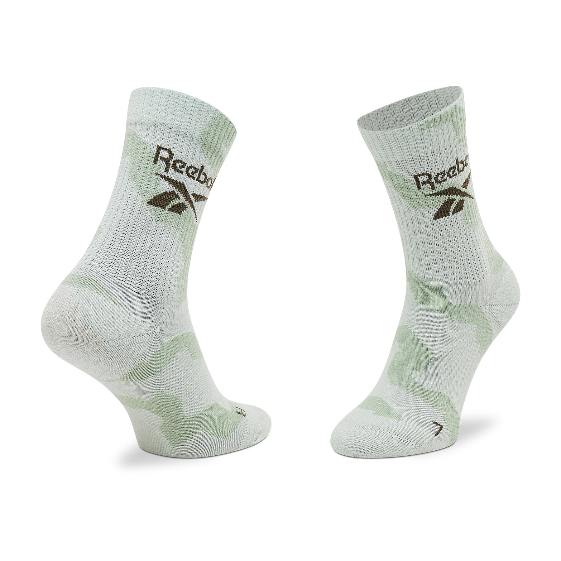 Reebok Дълги чорапи unisex Cl Summer Sock HE2405 Зелен - Pepit.bg