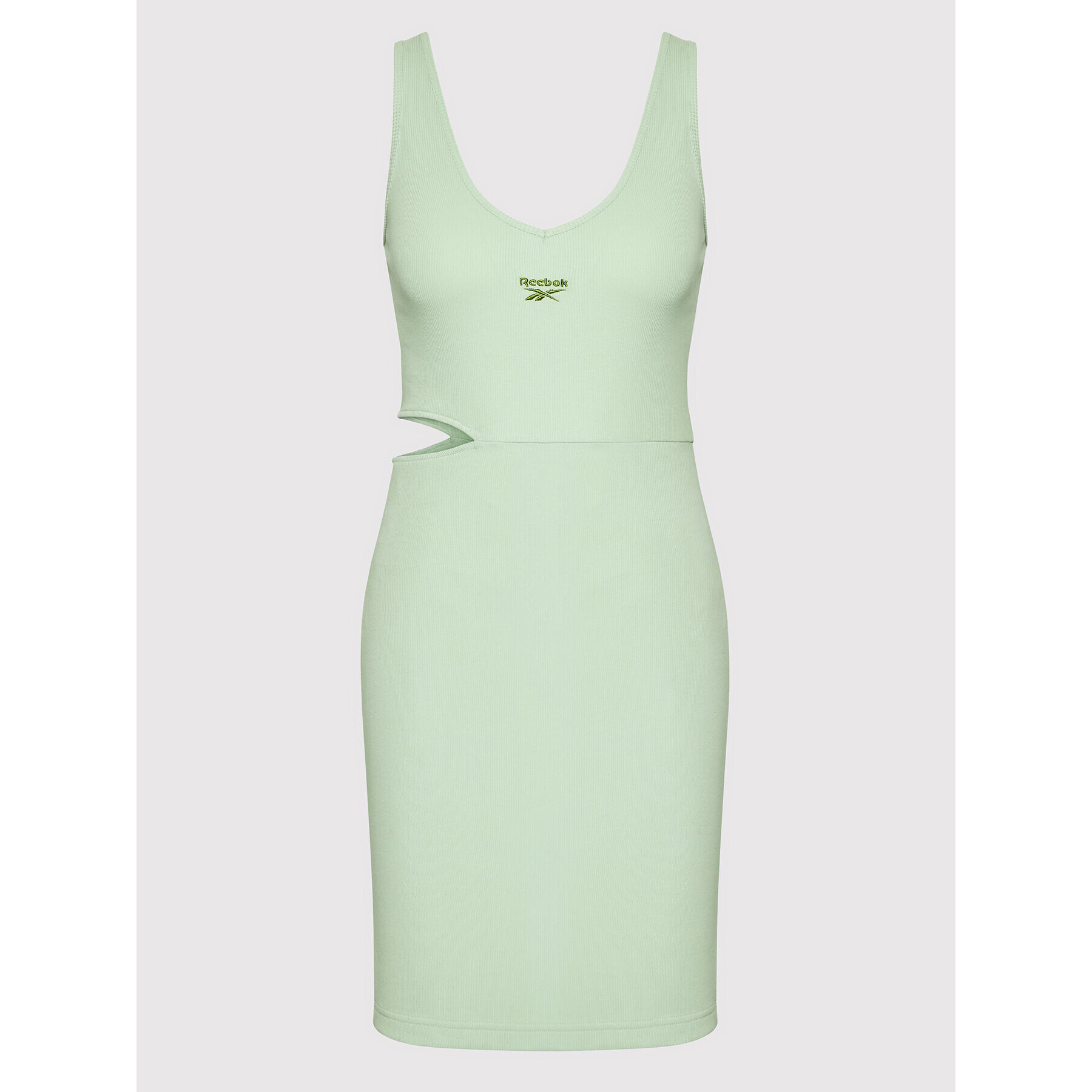 Reebok Лятна рокля Classics H58681 Зелен Fitted Fit - Pepit.bg