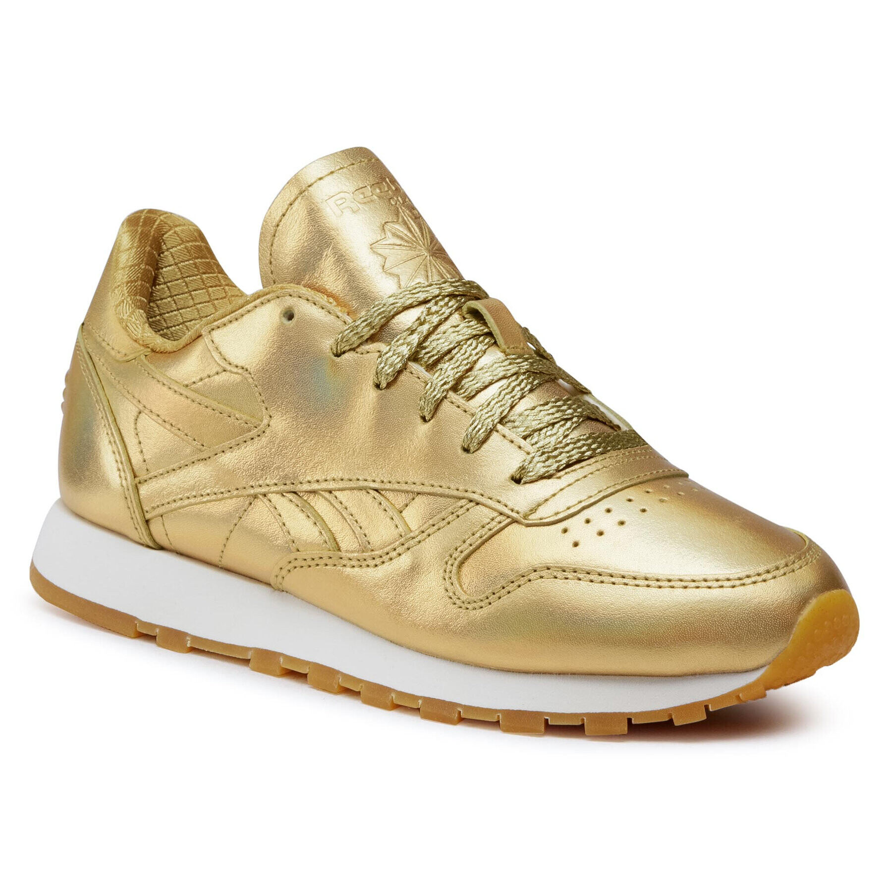 Reebok Classic Обувки Cl Leather Mu FX7194 Златист - Pepit.bg