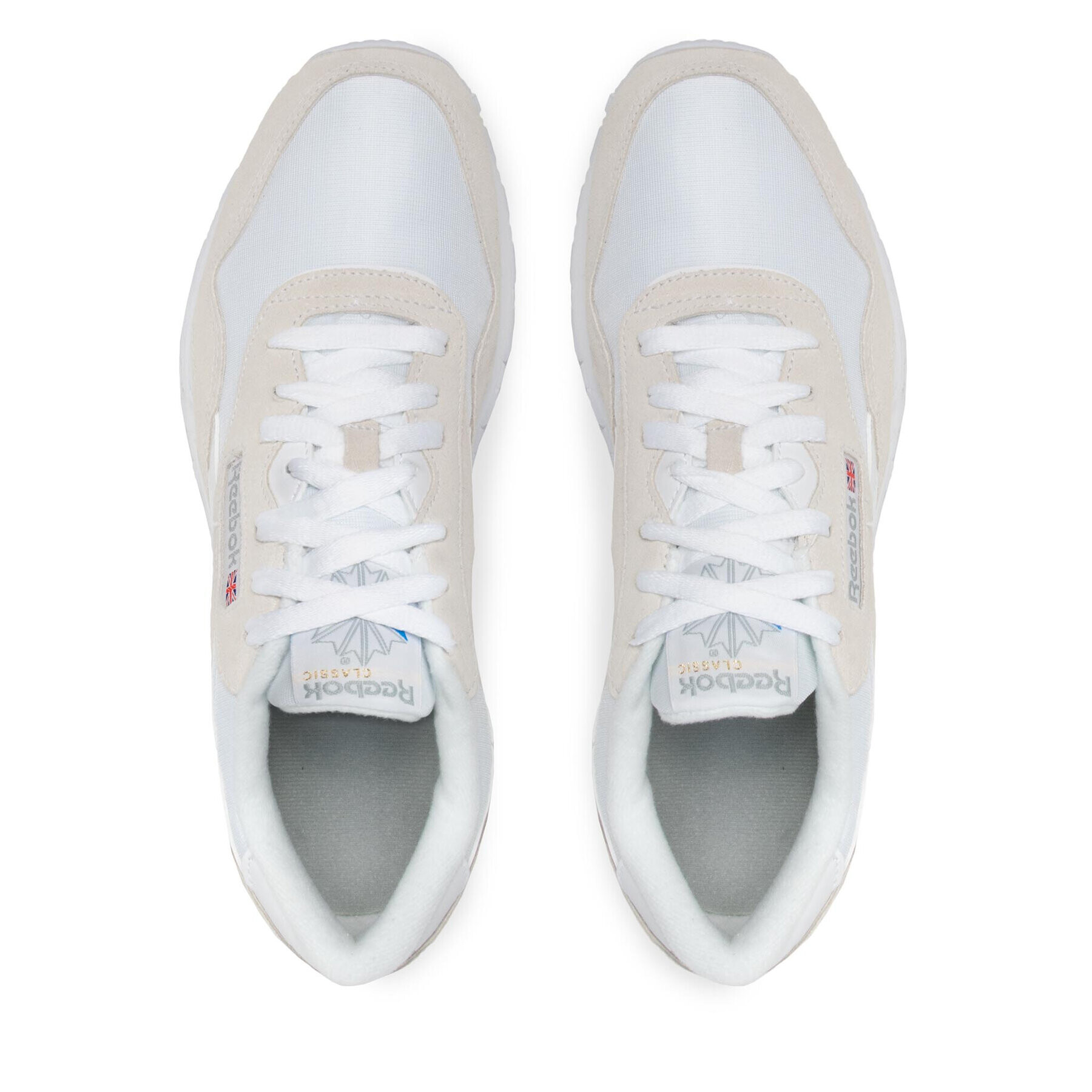 Reebok Classic Обувки Cl Nylon FV1593 Бял - Pepit.bg