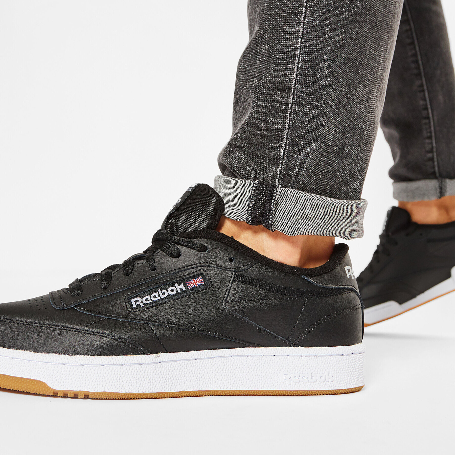 Reebok Обувки Club C 85 AR0458 Черен - Pepit.bg