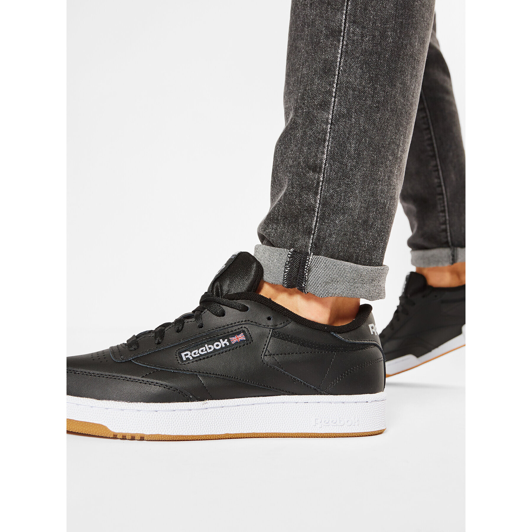 Reebok Обувки Club C 85 AR0458 Черен - Pepit.bg