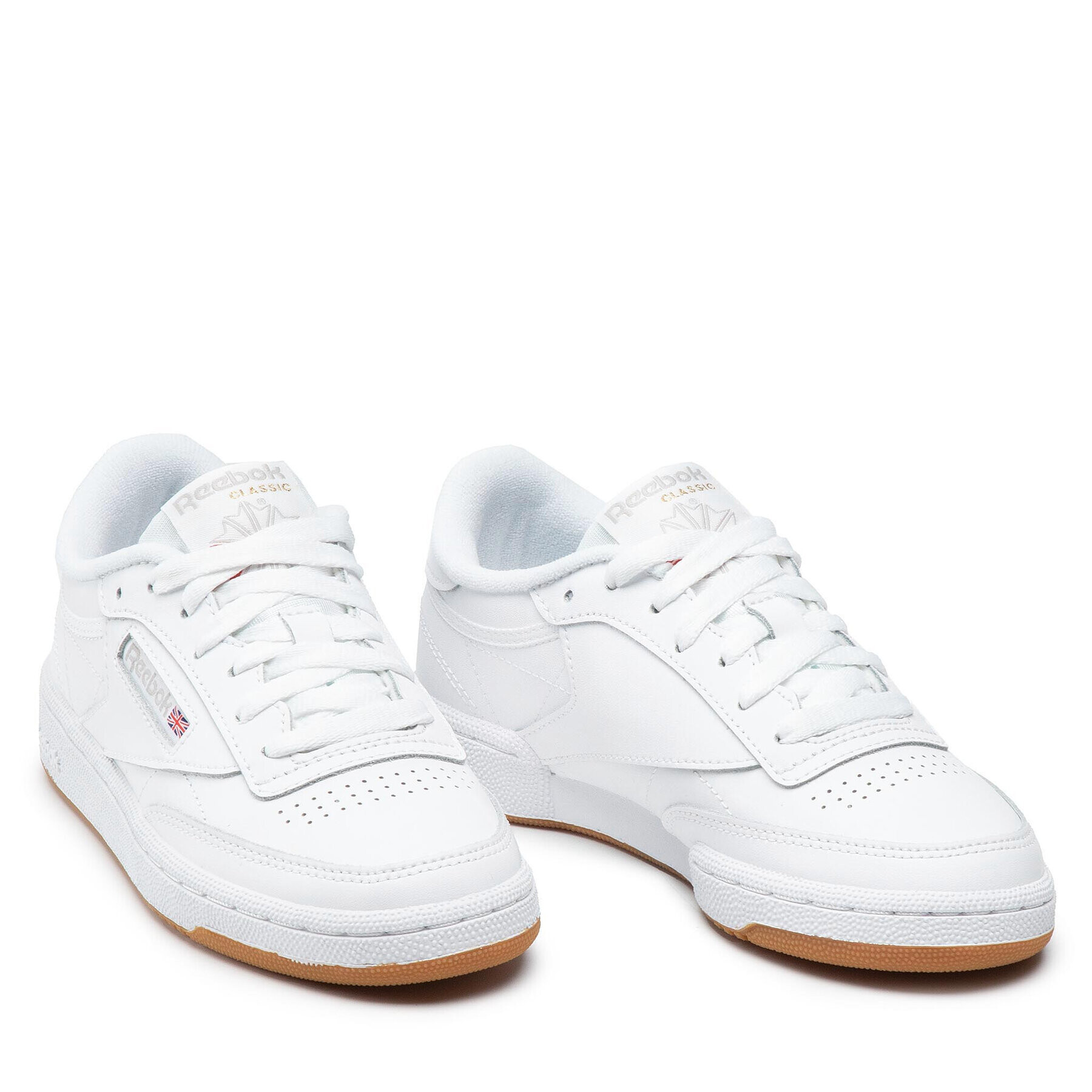 Reebok Обувки Club C 85 BS7686 Бял - Pepit.bg