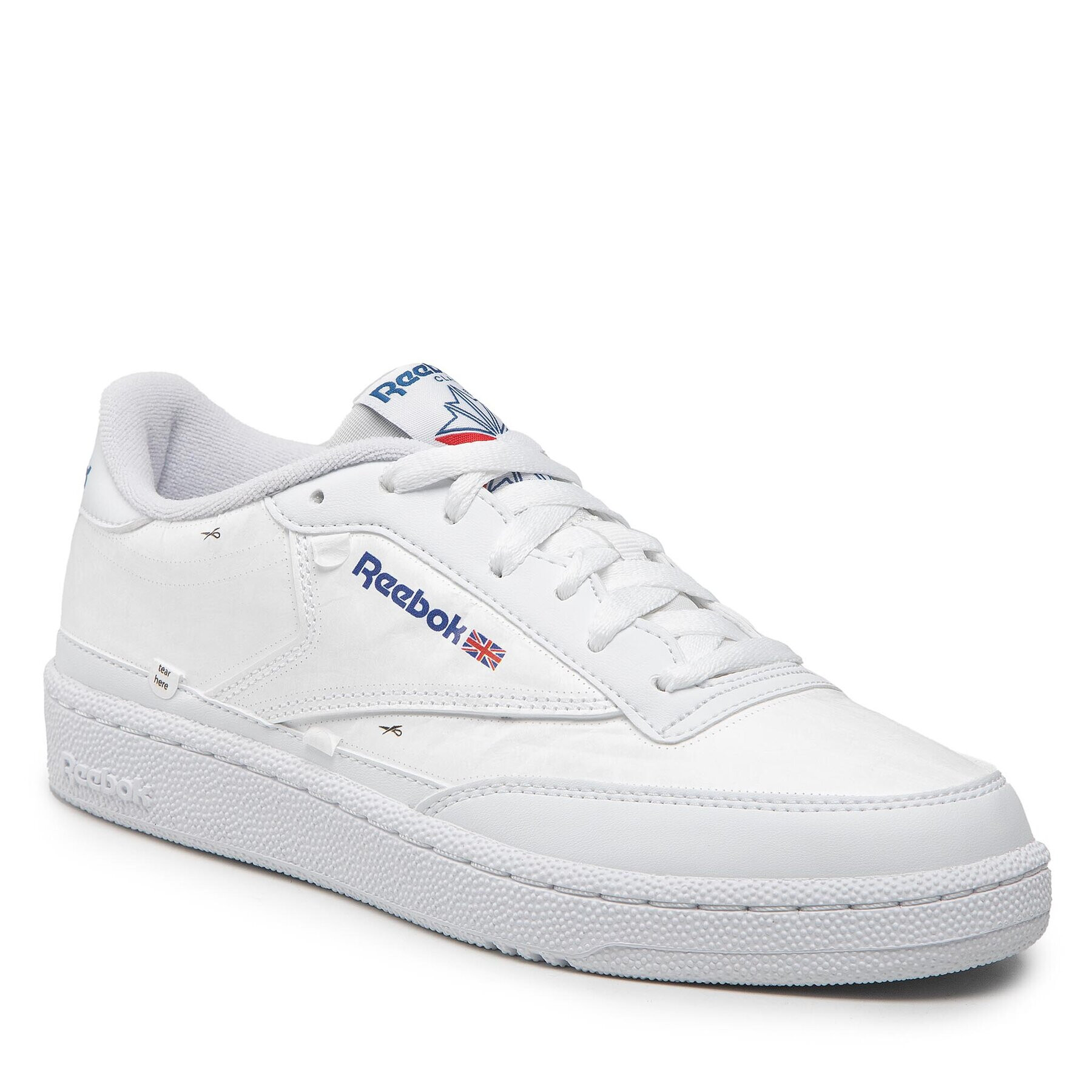 Reebok Обувки Club C 85 x U GY8789 Бял - Pepit.bg