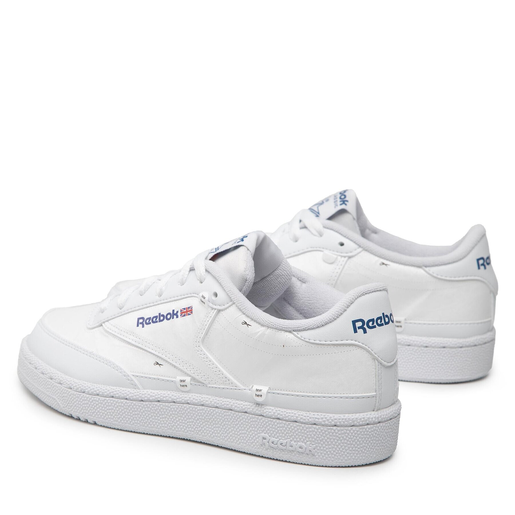 Reebok Обувки Club C 85 x U GY8789 Бял - Pepit.bg