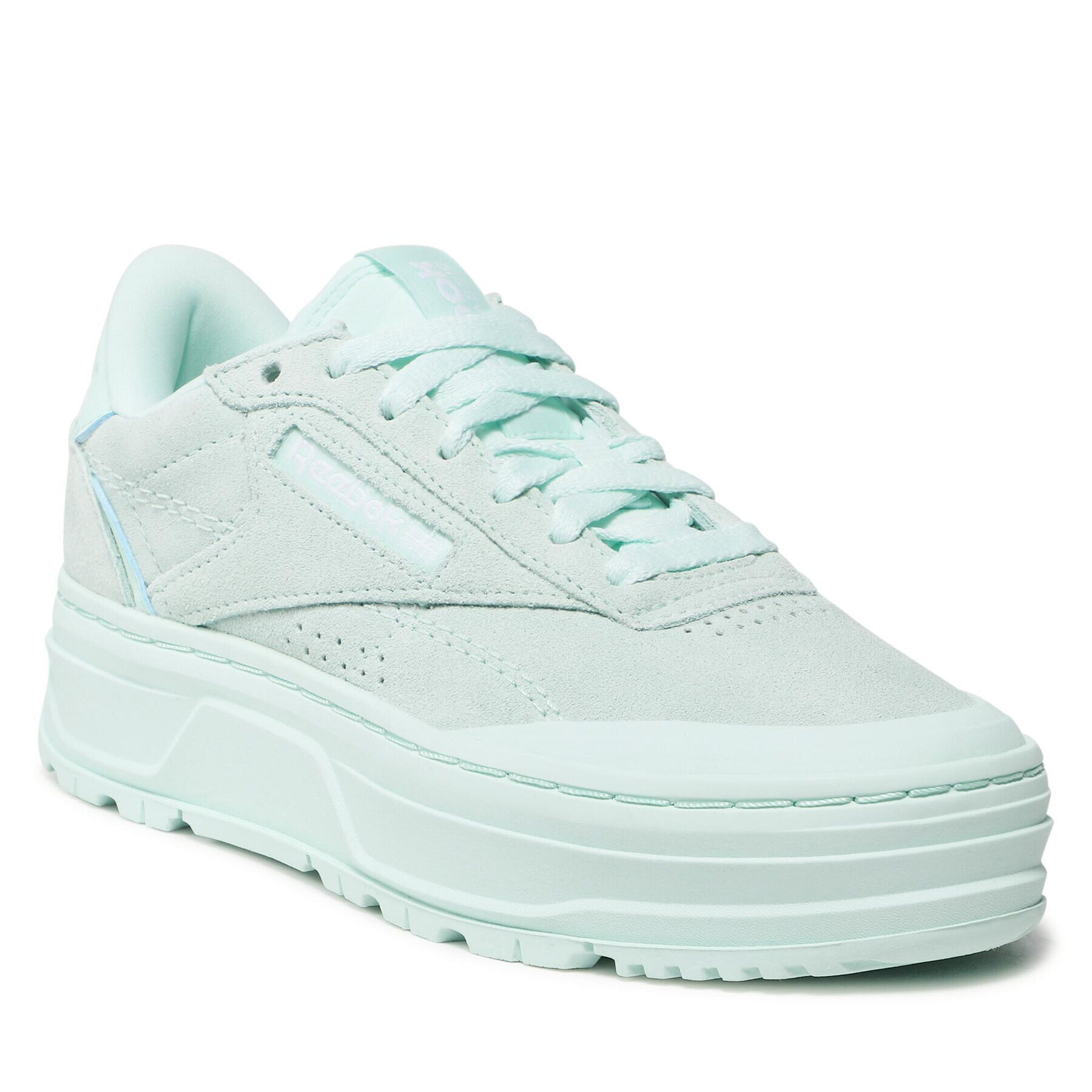 Reebok Classic Обувки Club C Double Geo GZ7548 Зелен - Pepit.bg