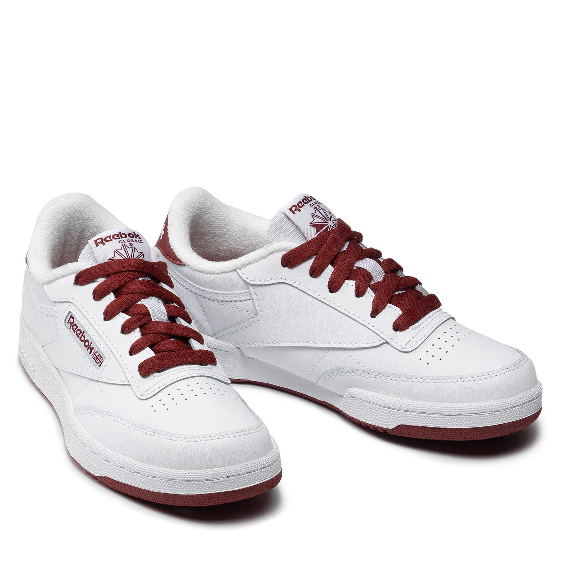 Reebok Обувки Club C Junior GV9848 Бял - Pepit.bg