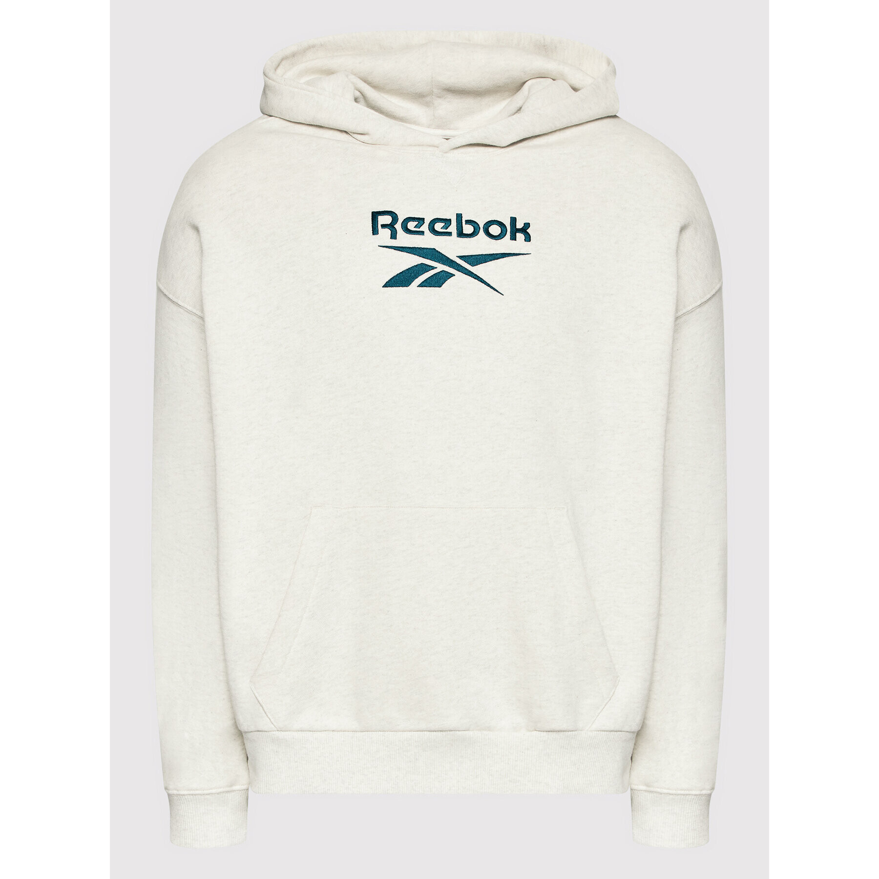 Reebok Classic Суитшърт Classics Big Logo GS1738 Бежов Oversize - Pepit.bg