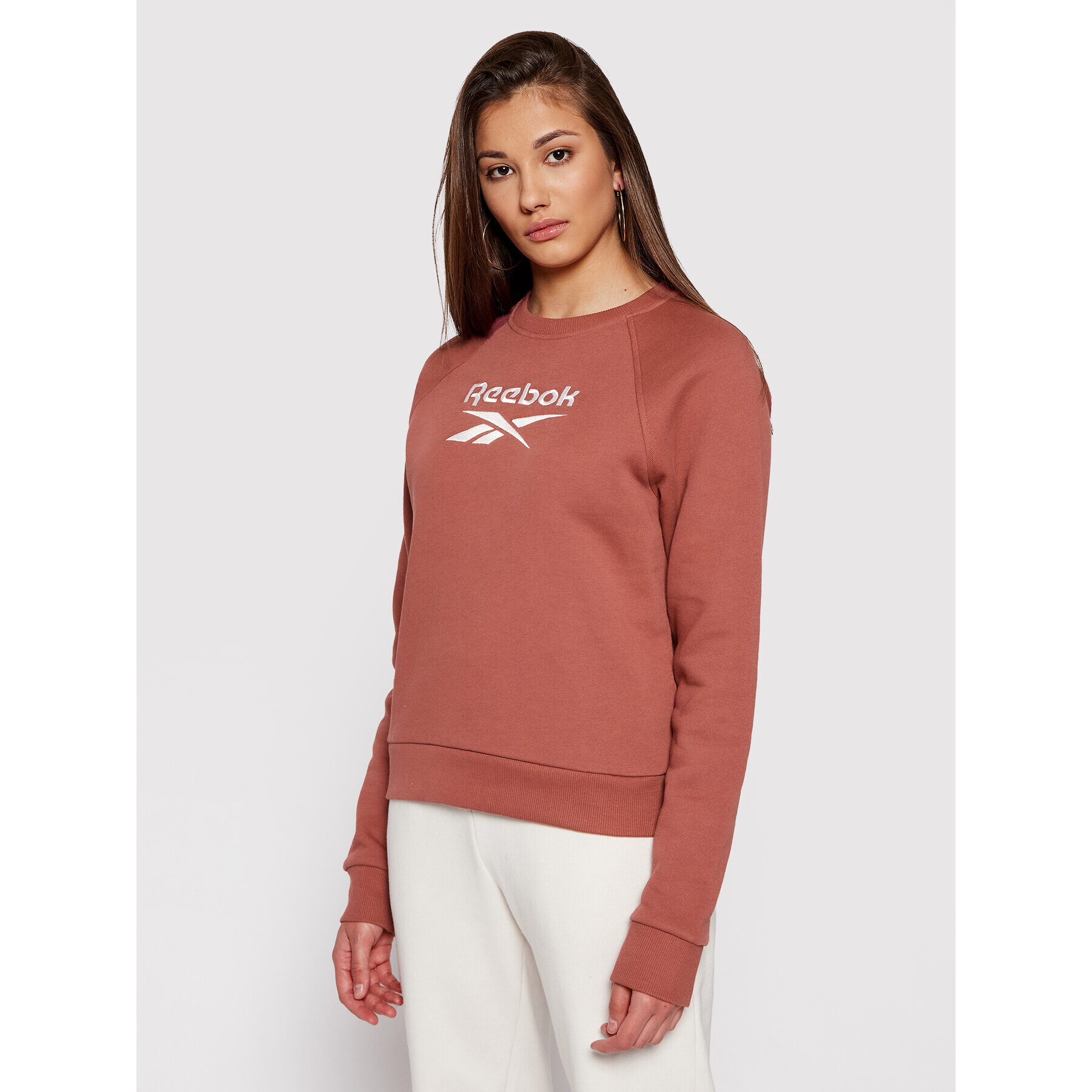 Reebok Classic Суитшърт Classics Big Vector GP2166 Розов Regular Fit - Pepit.bg