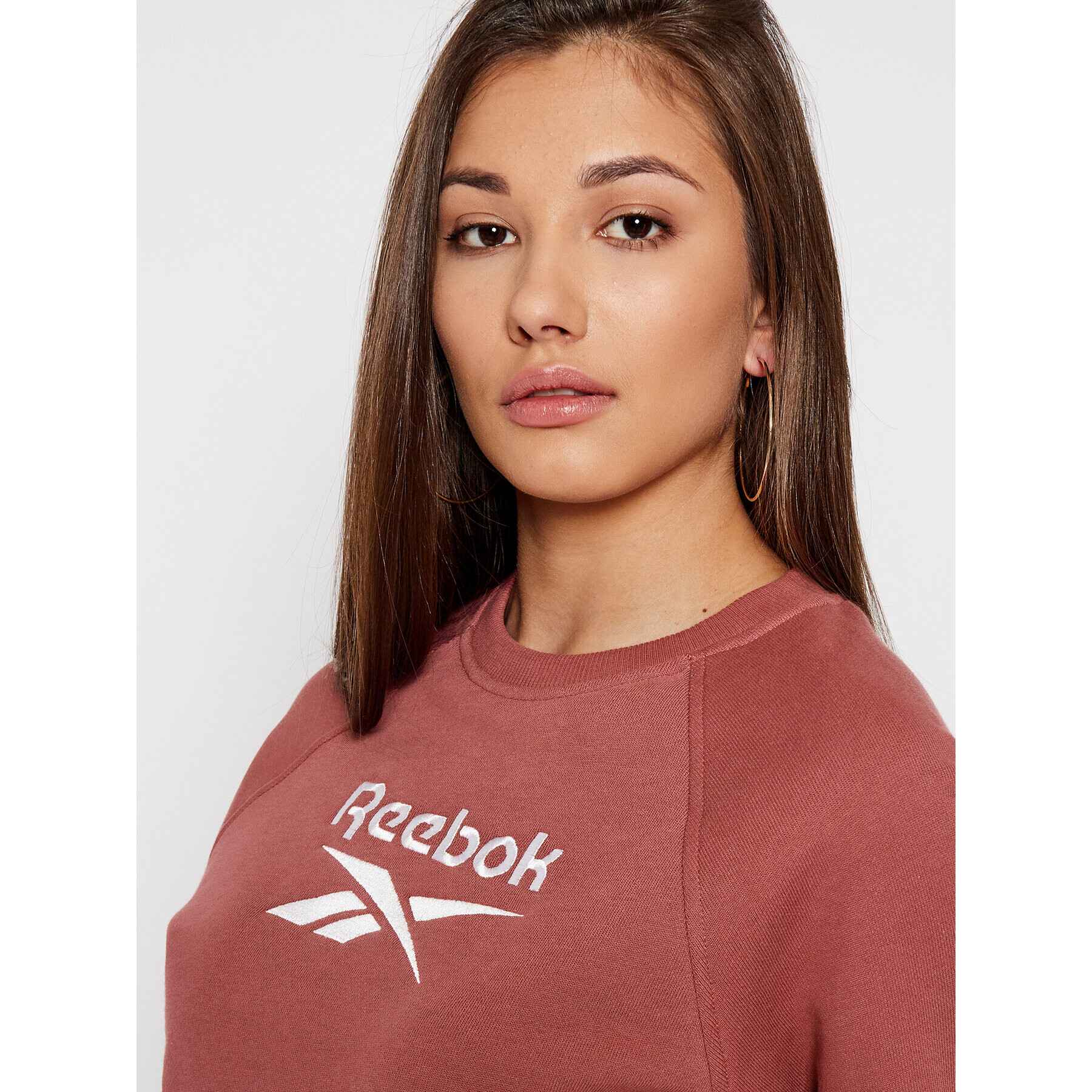 Reebok Classic Суитшърт Classics Big Vector GP2166 Розов Regular Fit - Pepit.bg