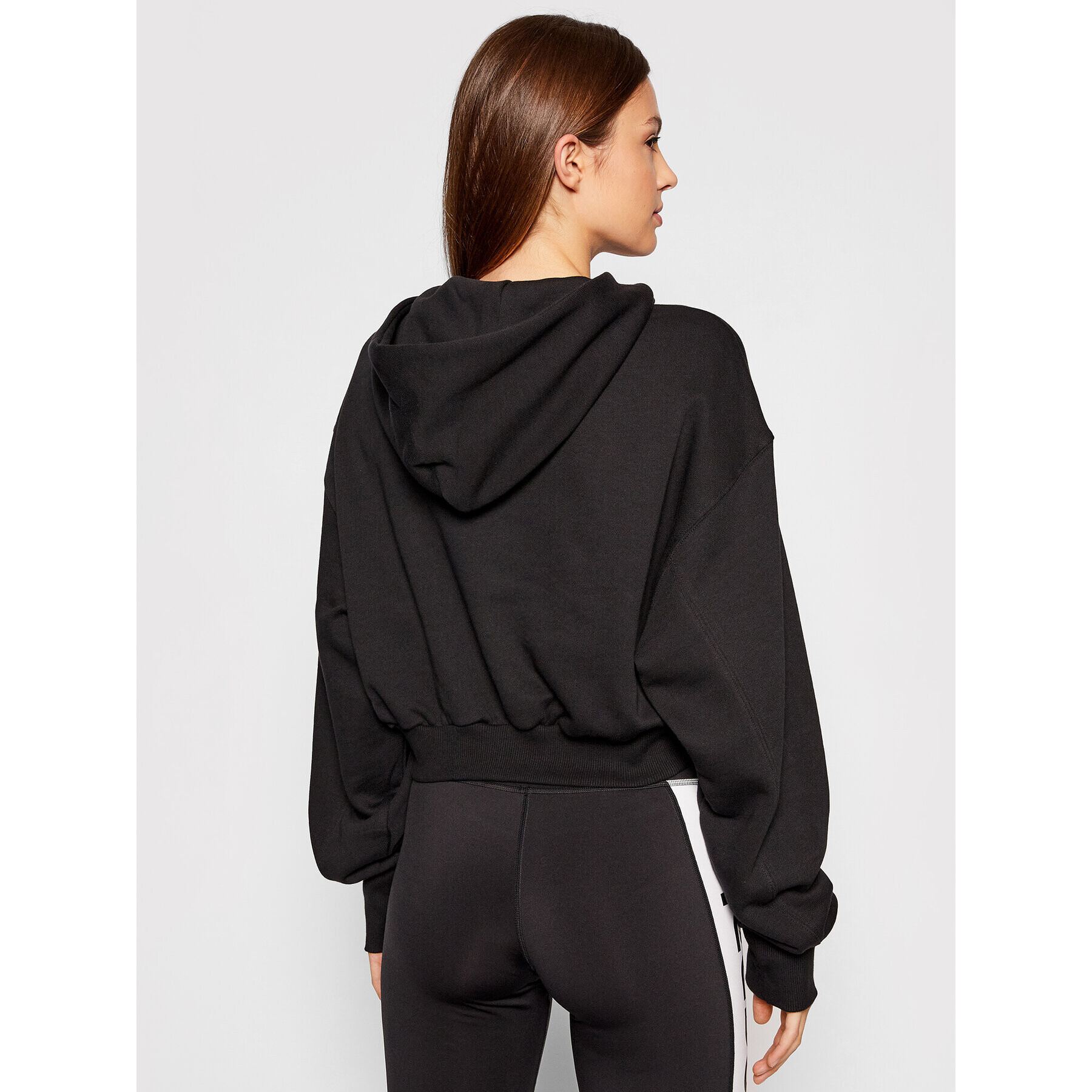 Reebok Суитшърт Classics Heavyweight GR0393 Черен Oversize - Pepit.bg
