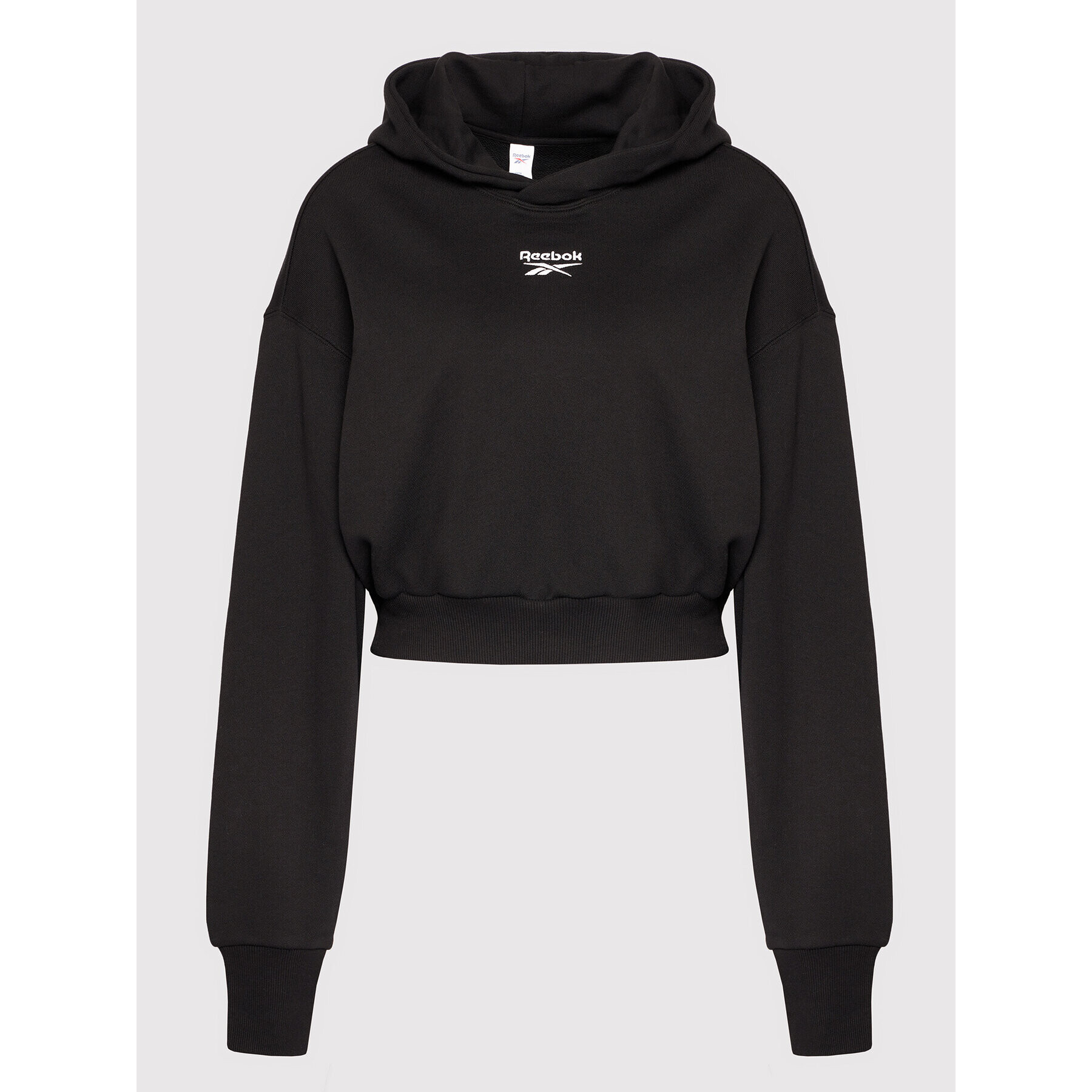 Reebok Суитшърт Classics Heavyweight GR0393 Черен Oversize - Pepit.bg