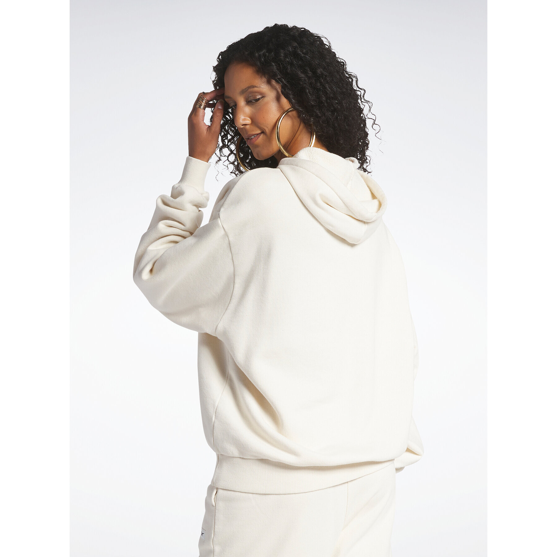 Reebok Суитшърт Classics Natural Dye HS4745 Екрю Oversize - Pepit.bg