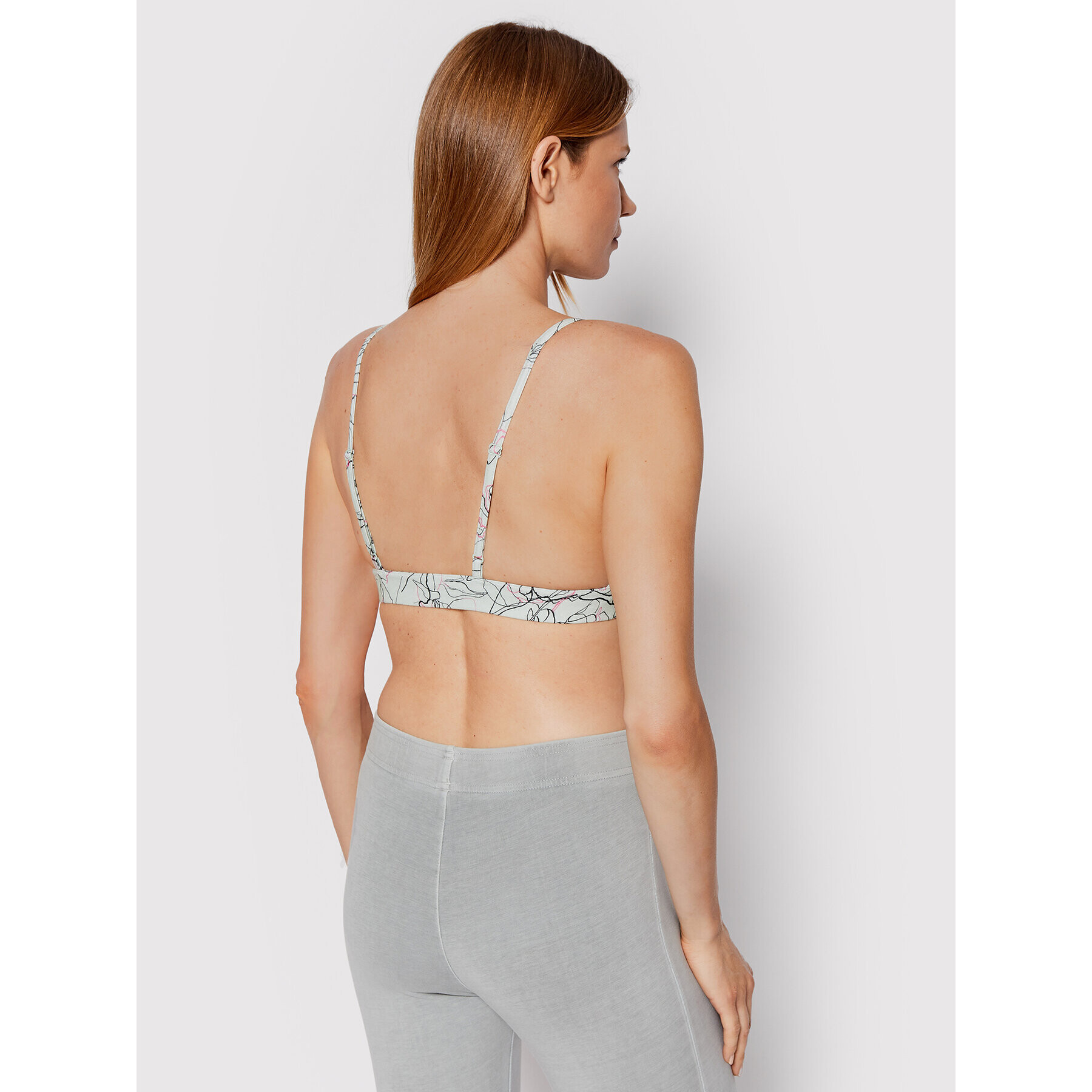 Reebok Classic Сутиен бралет Contour HB8627 Зелен - Pepit.bg