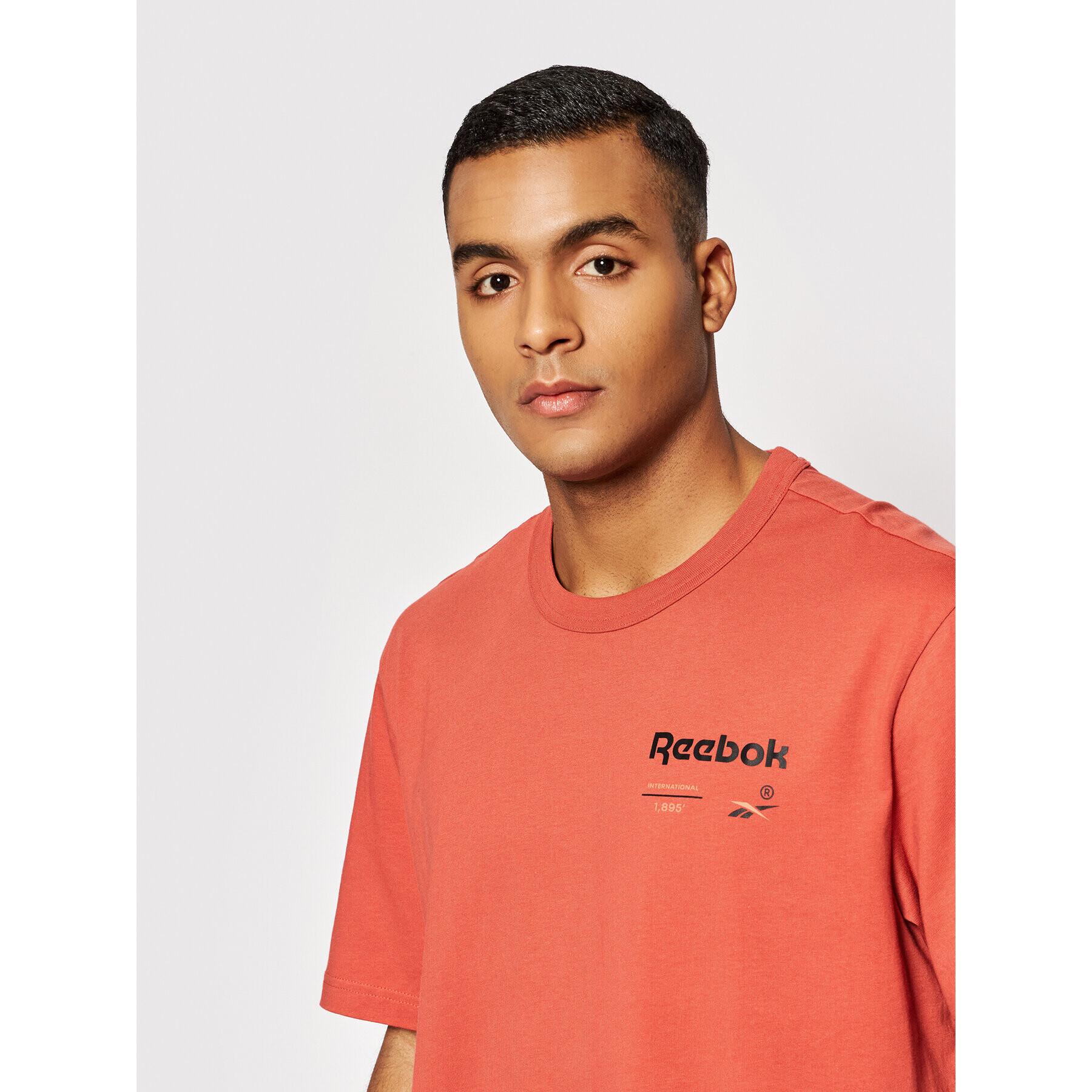 Reebok Тишърт Classics H54409 Оранжев Oversize - Pepit.bg