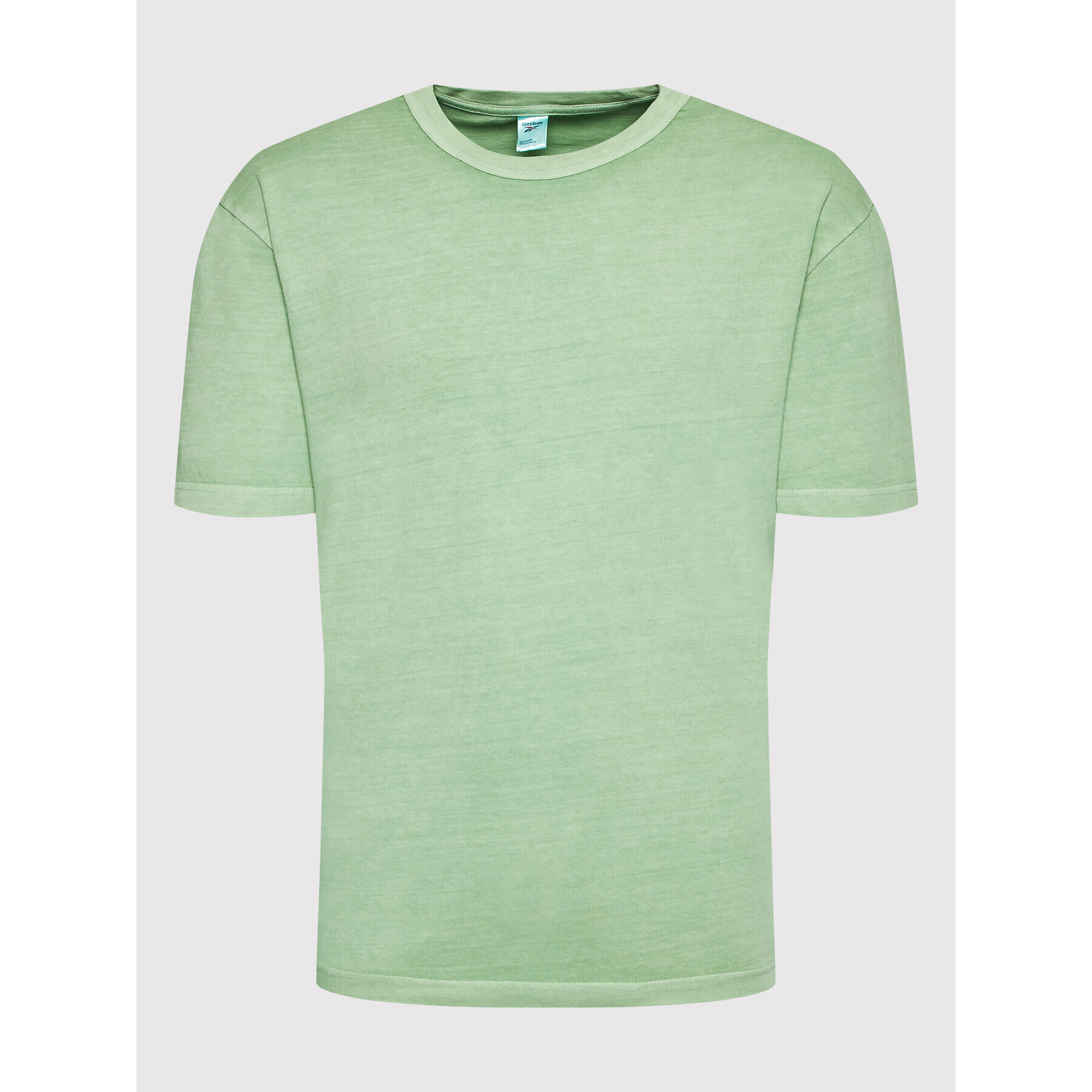 Reebok Тишърт Classics Natural Dye H54440 Зелен Oversize - Pepit.bg