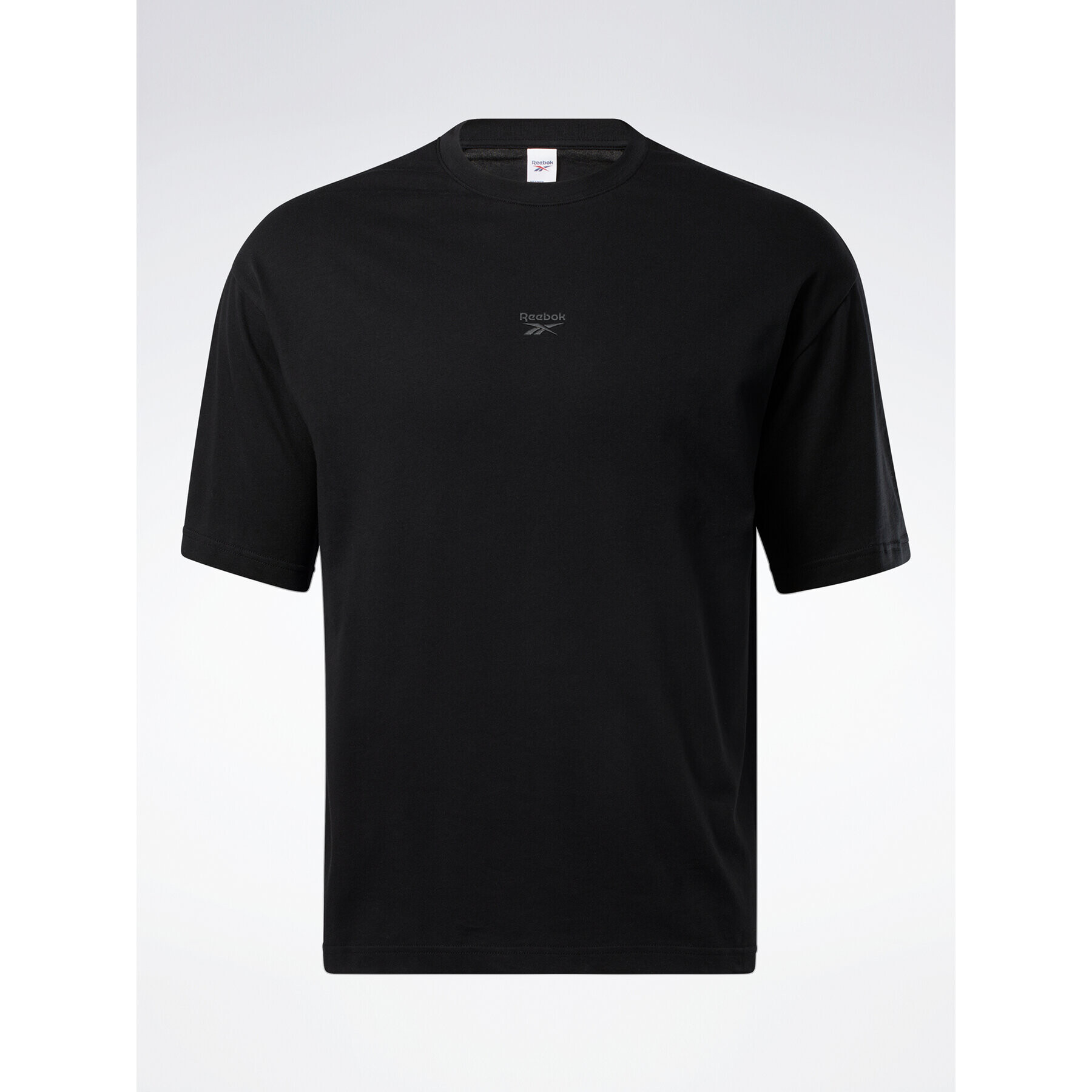 Reebok Тишърт Classics Wardrobe Essentials T-Shirt HS7162 Черен Oversize - Pepit.bg