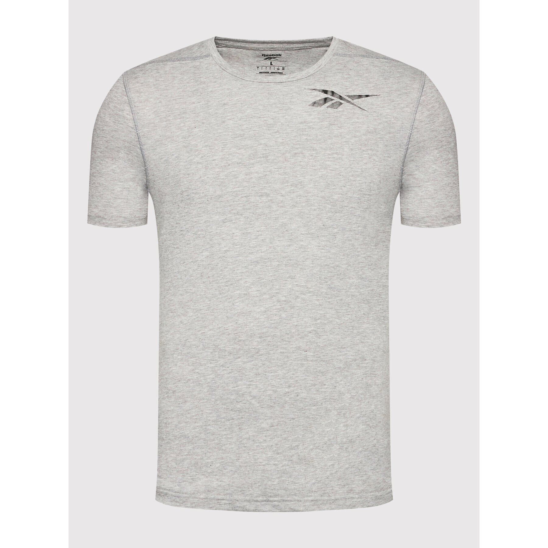 Reebok Тишърт H46604 Сив Regular Fit - Pepit.bg