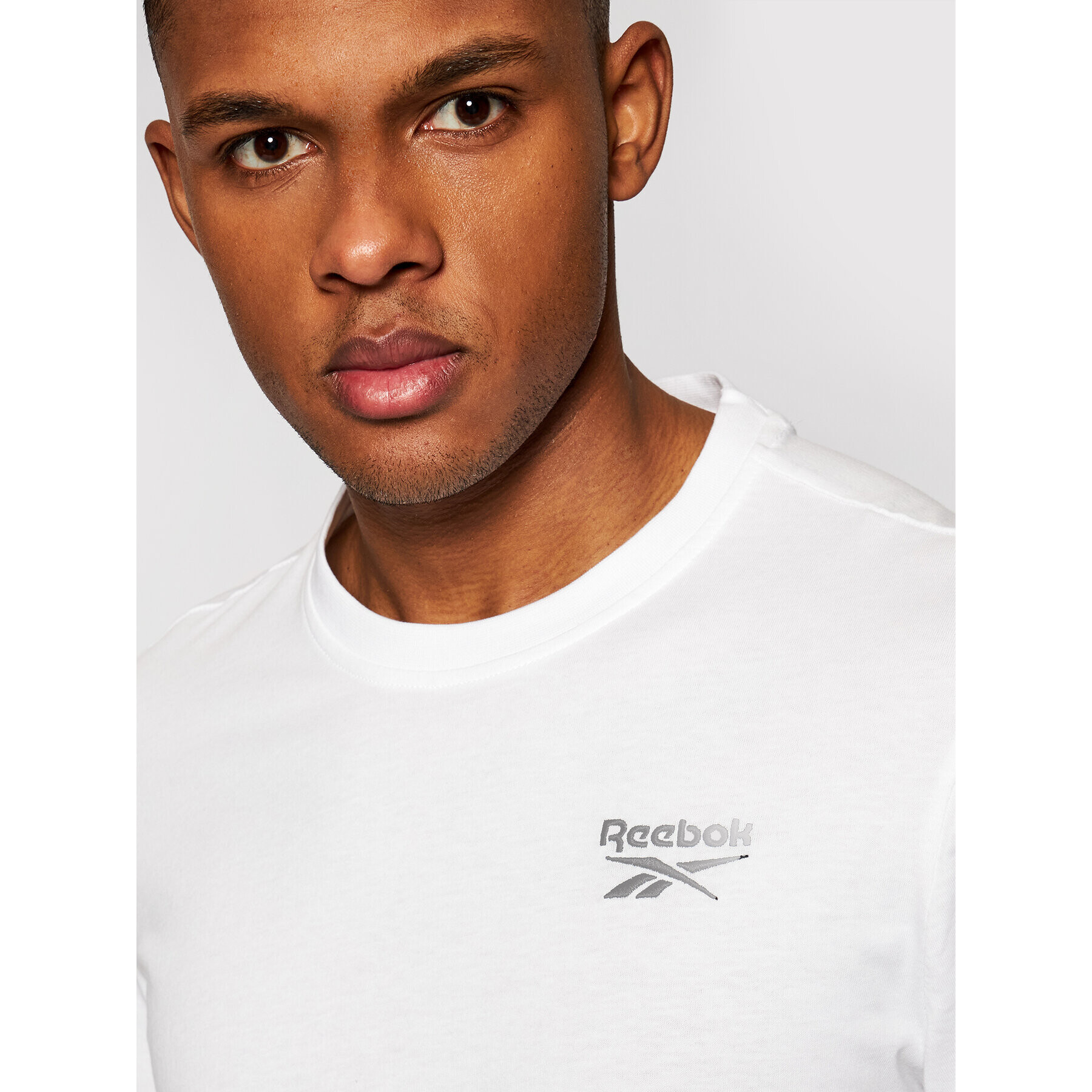Reebok Тишърт Identity GL3146 Бял Regular Fit - Pepit.bg