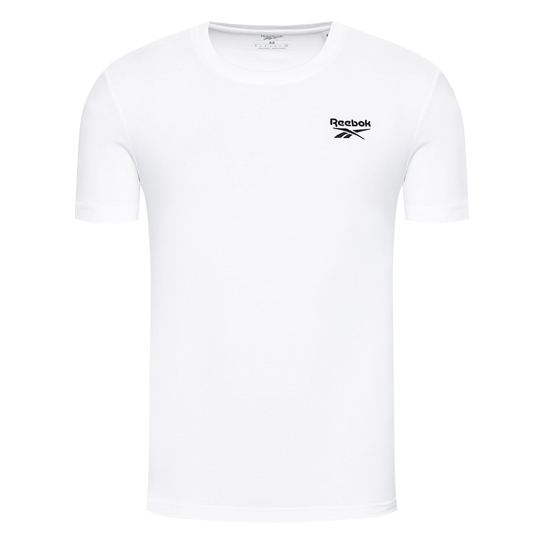 Reebok Тишърт Identity GL3146 Бял Regular Fit - Pepit.bg