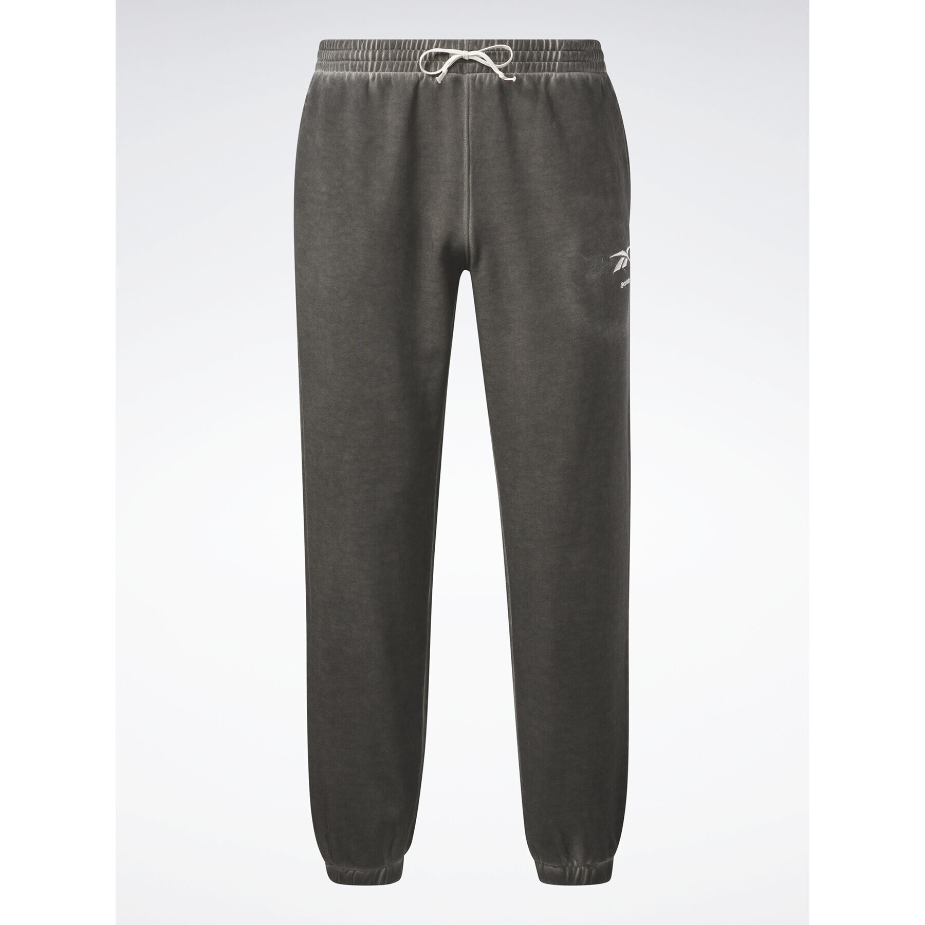 Reebok Долнище анцуг Basketball Court Top Bi-Dye Fleece Joggers IA2417 Черен Regular Fit - Pepit.bg