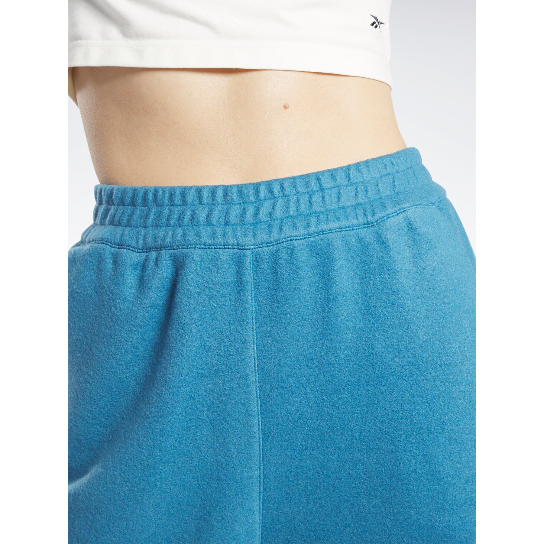 Reebok Долнище анцуг Classics Reverse Fleece Wide Leg Joggers HS0385 Син - Pepit.bg